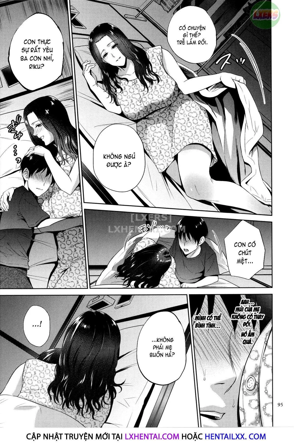 HentaiVN.net - Ảnh 17 - Mitsu Boshi Immoral [蜜母子インモラル + イラストカード] - Chap 3