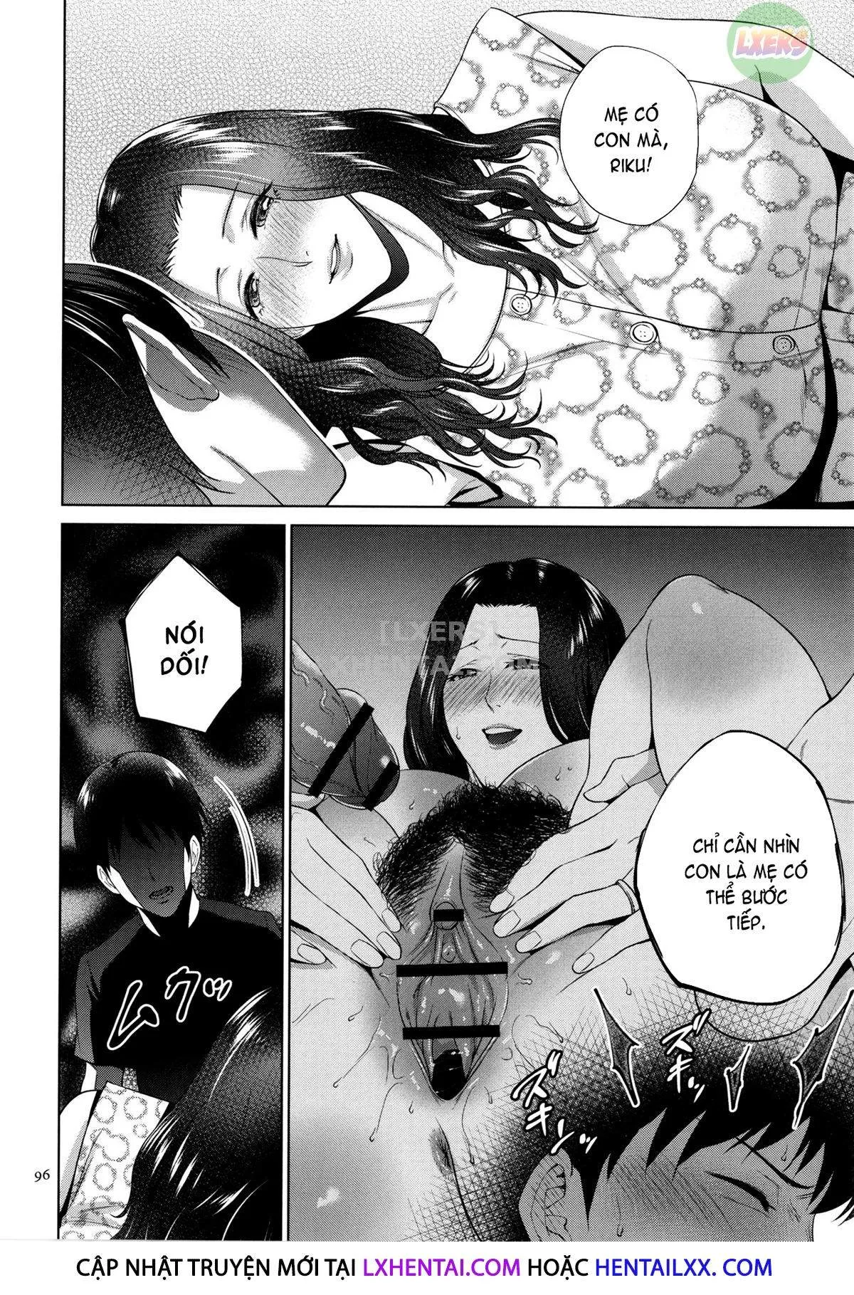HentaiVN.net - Ảnh 18 - Mitsu Boshi Immoral [蜜母子インモラル + イラストカード] - Chap 3