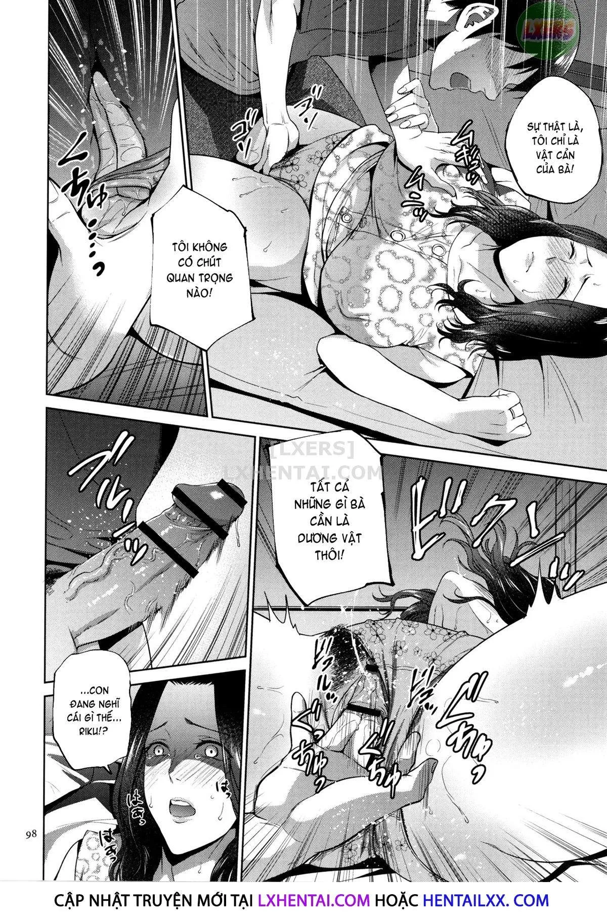 HentaiVN.net - Ảnh 20 - Mitsu Boshi Immoral [蜜母子インモラル + イラストカード] - Chap 3