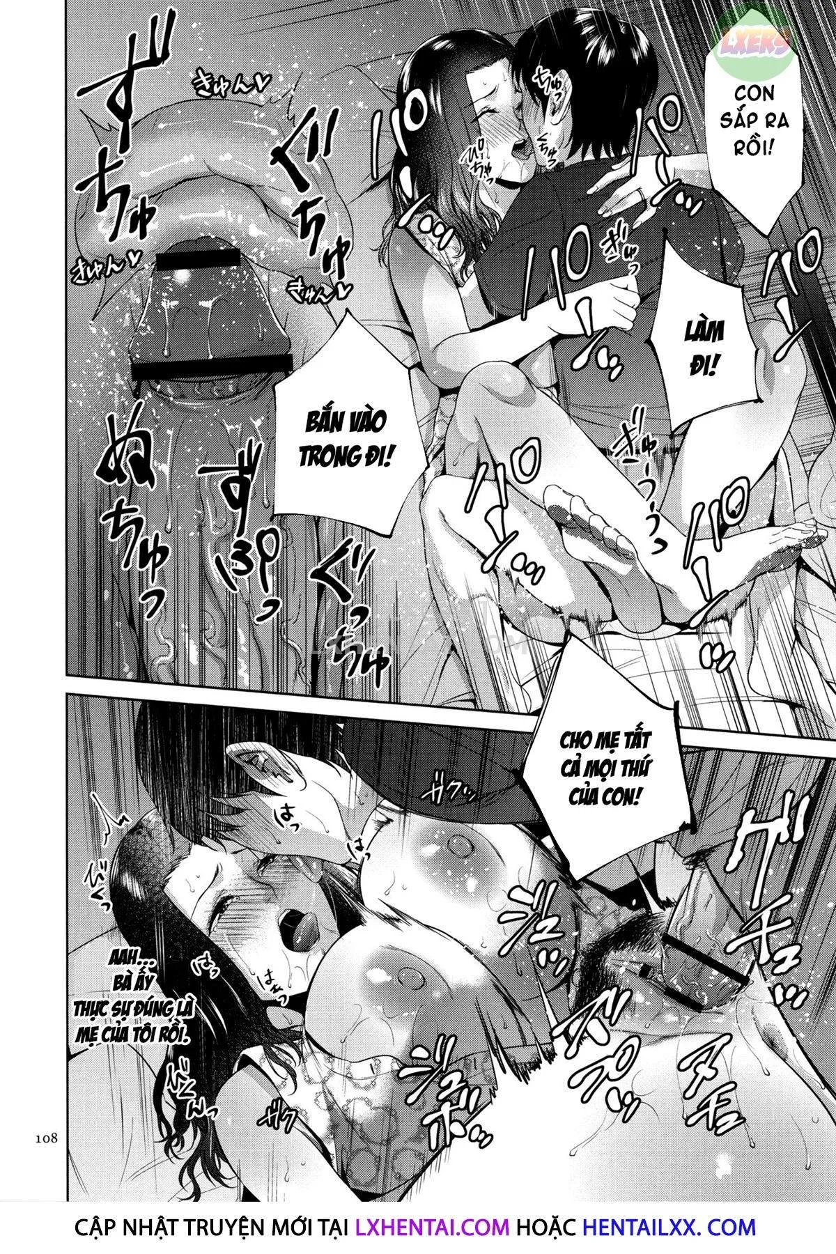 HentaiVN.net - Ảnh 30 - Mitsu Boshi Immoral [蜜母子インモラル + イラストカード] - Chap 3
