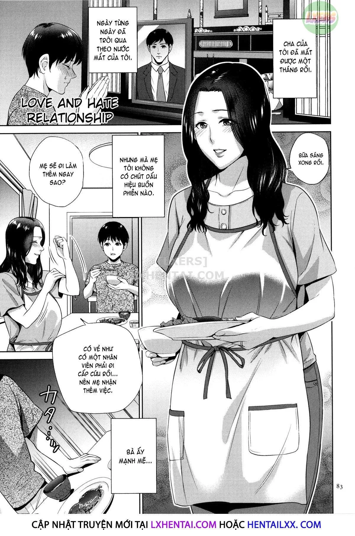 HentaiVN.net - Ảnh 5 - Mitsu Boshi Immoral [蜜母子インモラル + イラストカード] - Chap 3
