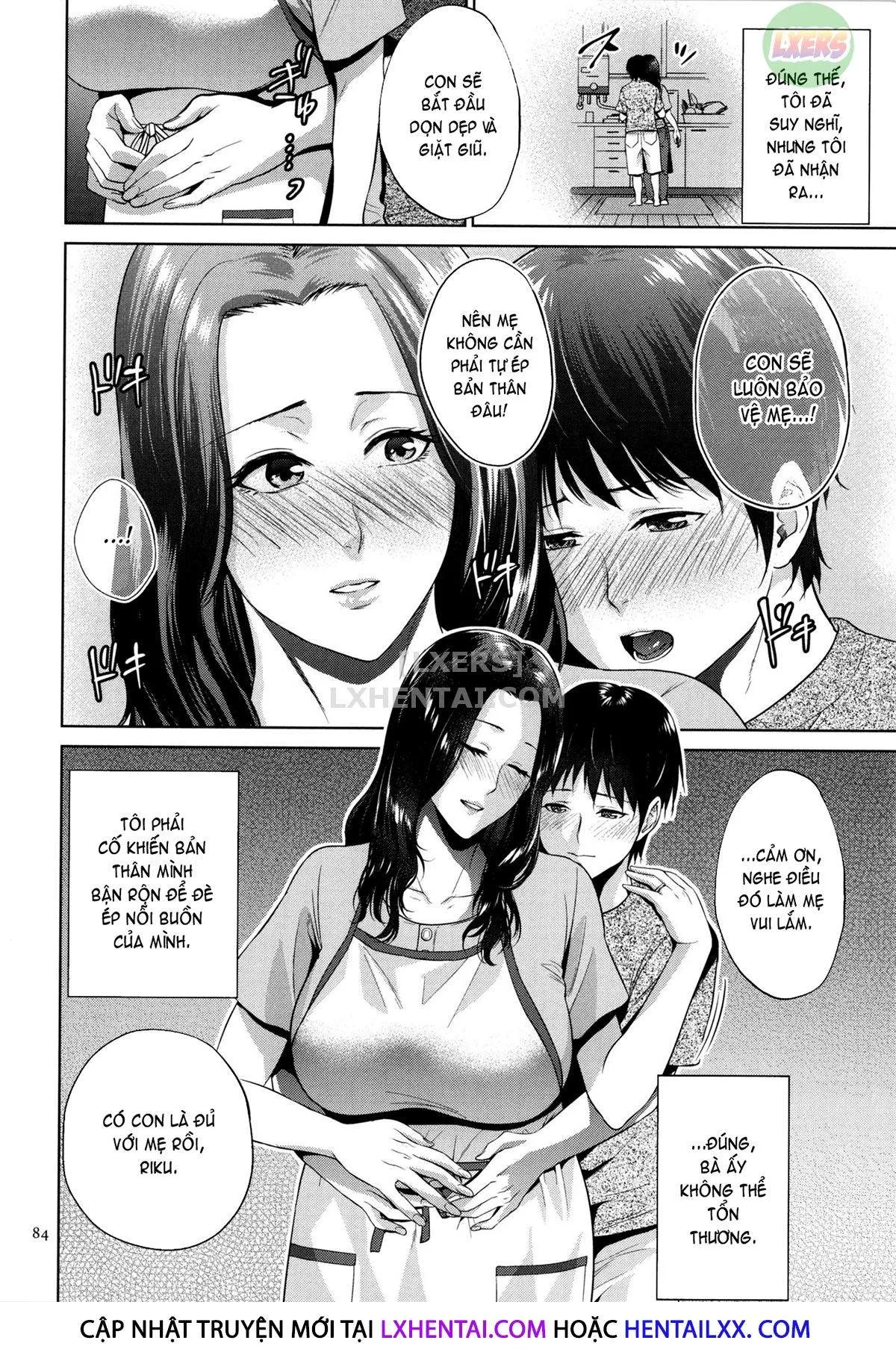 HentaiVN.net - Ảnh 6 - Mitsu Boshi Immoral [蜜母子インモラル + イラストカード] - Chap 3