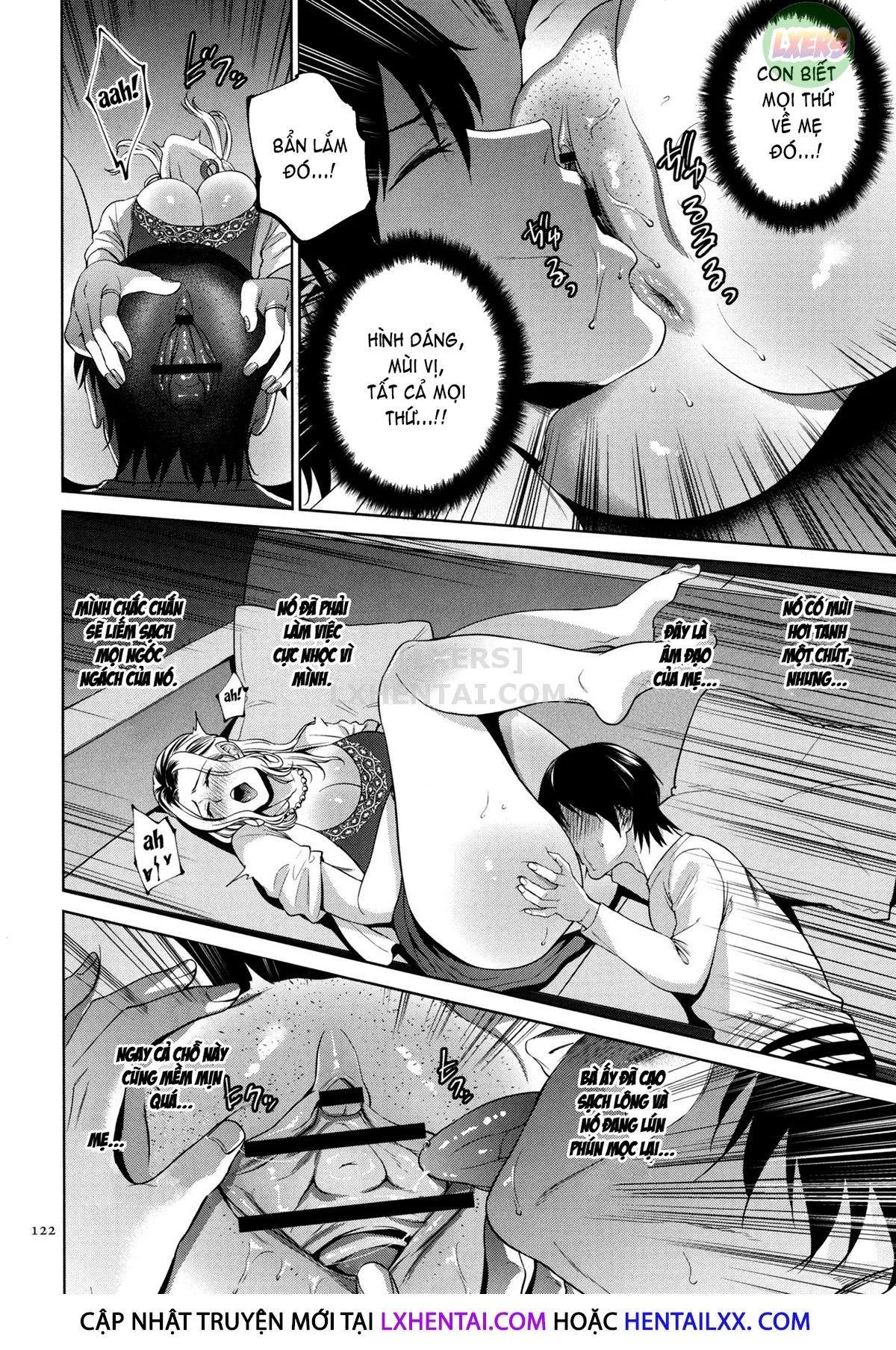 HentaiVN.net - Ảnh 14 - Mitsu Boshi Immoral [蜜母子インモラル + イラストカード] - Chap 4