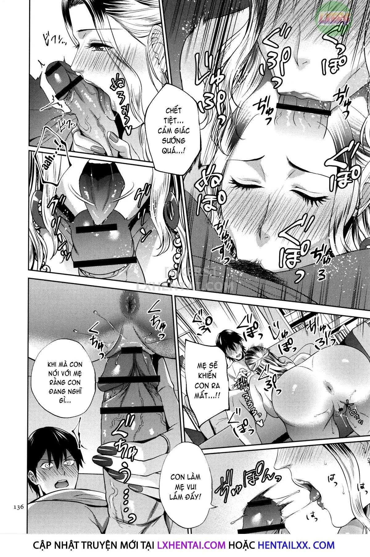 HentaiVN.net - Ảnh 28 - Mitsu Boshi Immoral [蜜母子インモラル + イラストカード] - Chap 4