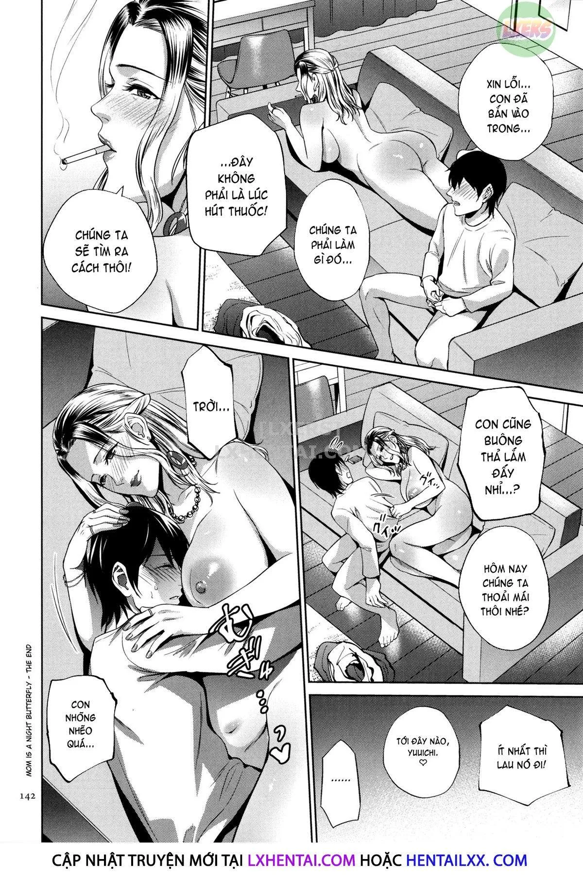 HentaiVN.net - Ảnh 34 - Mitsu Boshi Immoral [蜜母子インモラル + イラストカード] - Chap 4