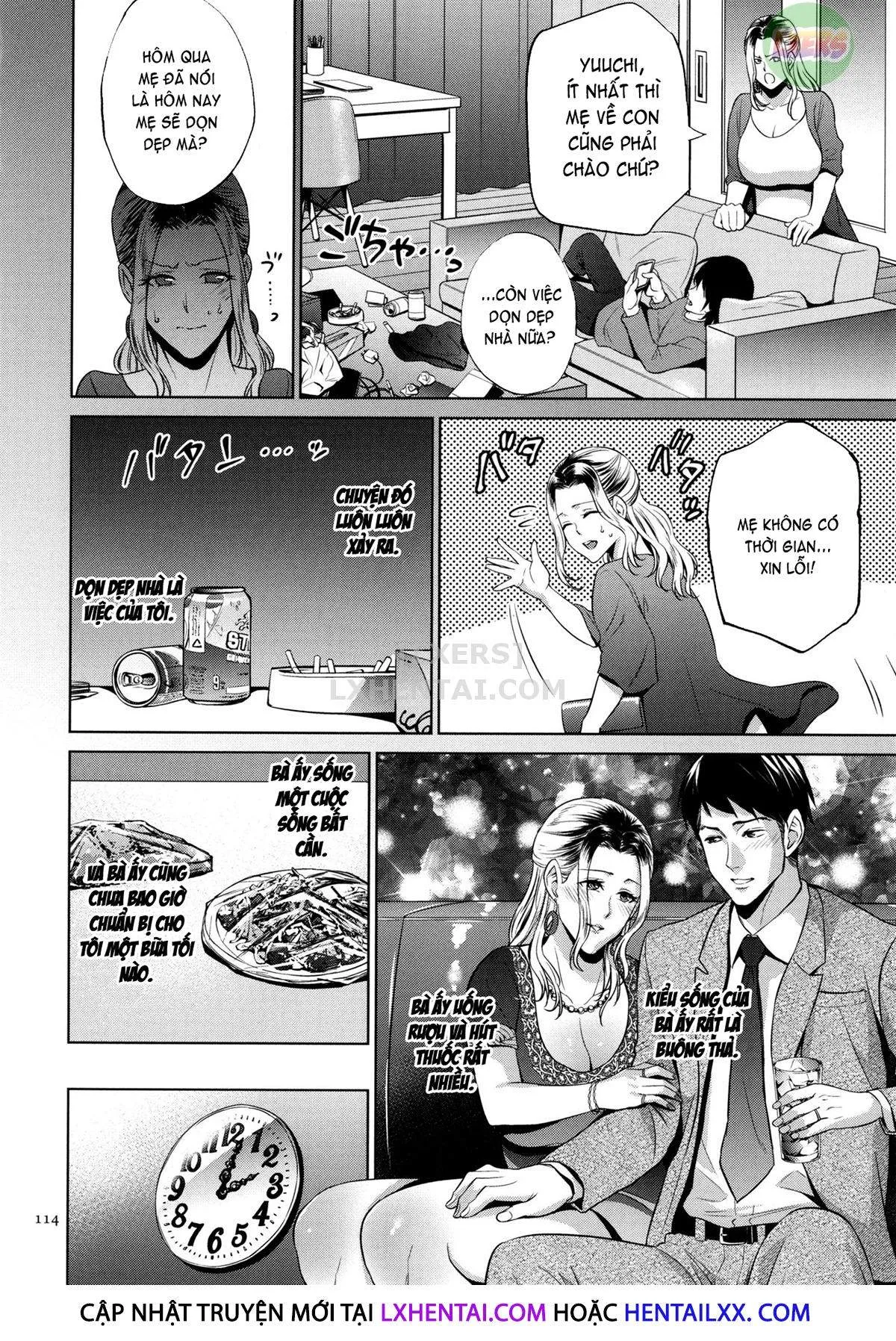 HentaiVN.net - Ảnh 6 - Mitsu Boshi Immoral [蜜母子インモラル + イラストカード] - Chap 4