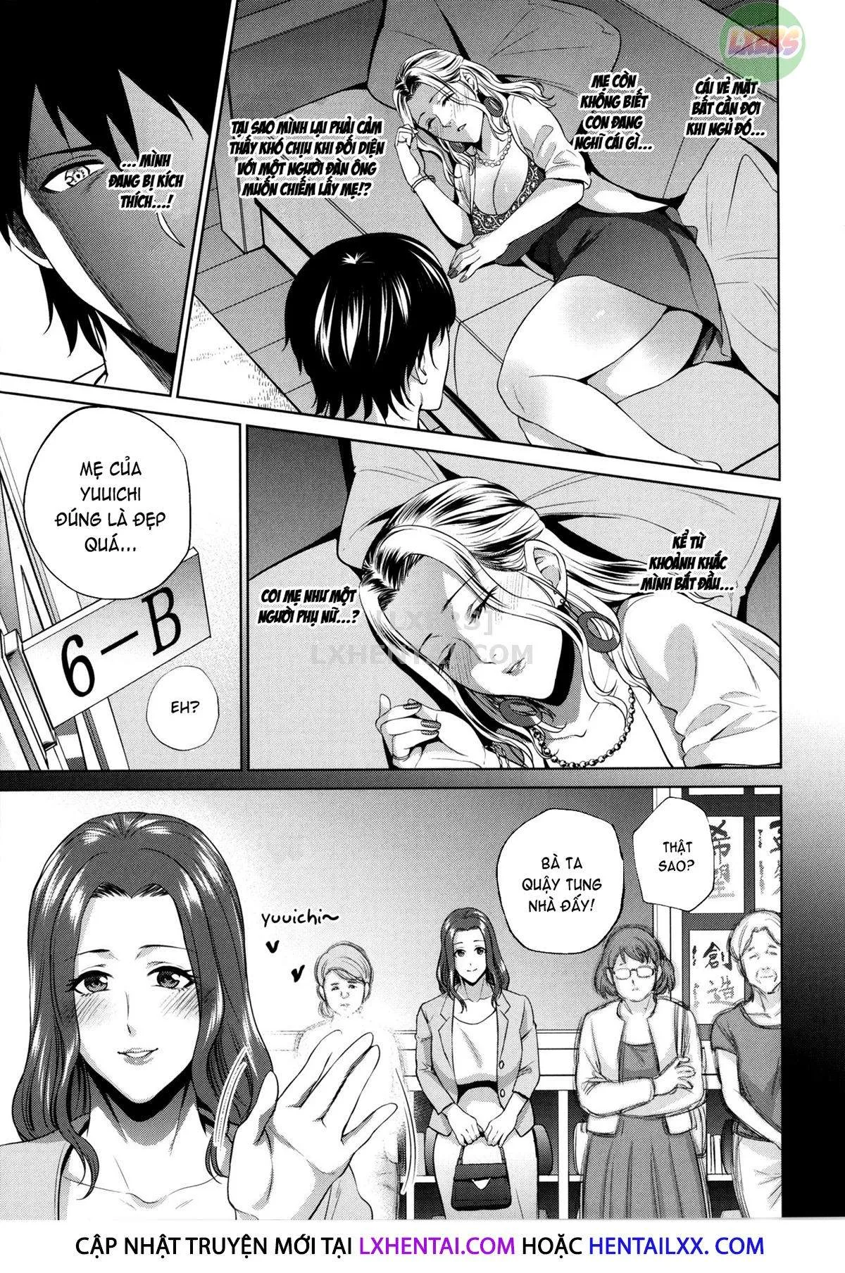 HentaiVN.net - Ảnh 9 - Mitsu Boshi Immoral [蜜母子インモラル + イラストカード] - Chap 4