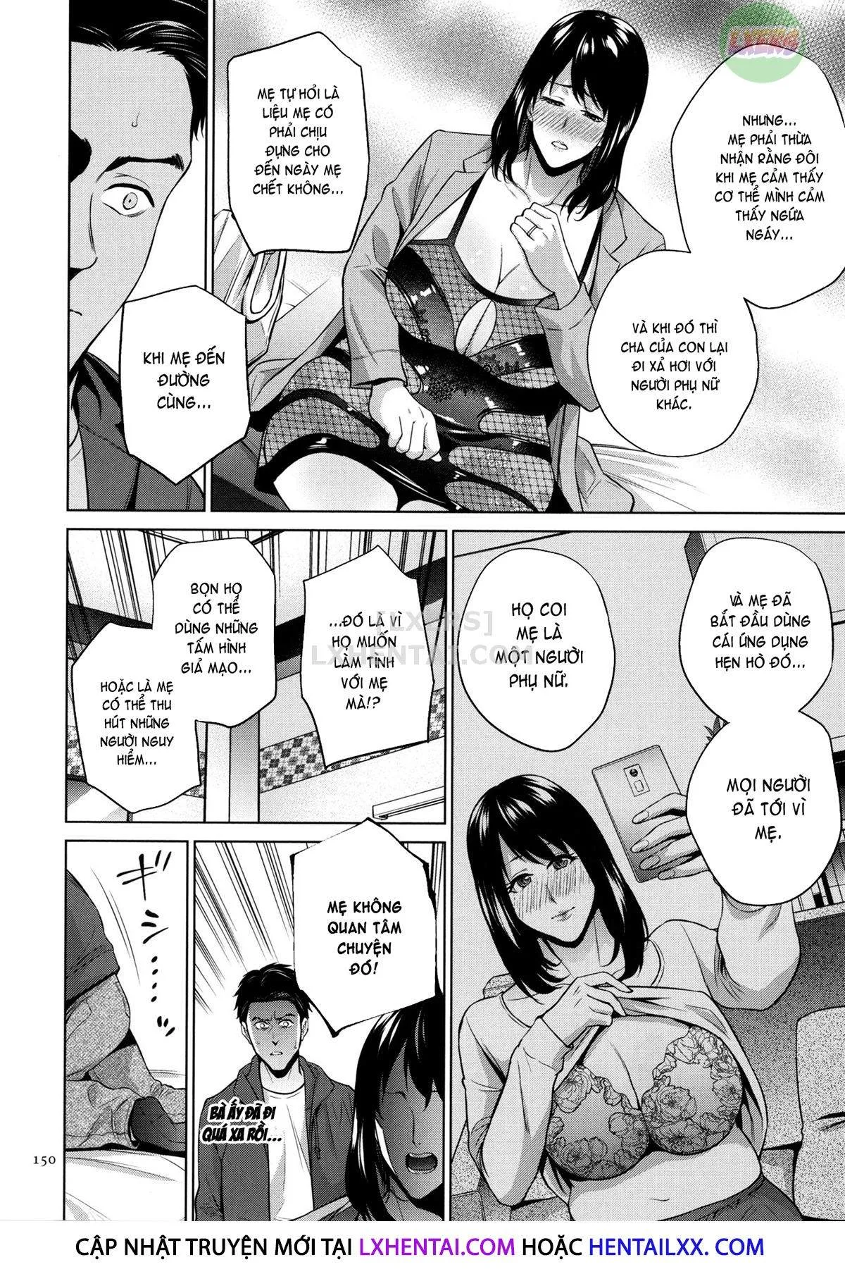 HentaiVN.net - Ảnh 10 - Mitsu Boshi Immoral [蜜母子インモラル + イラストカード] - Chap 5