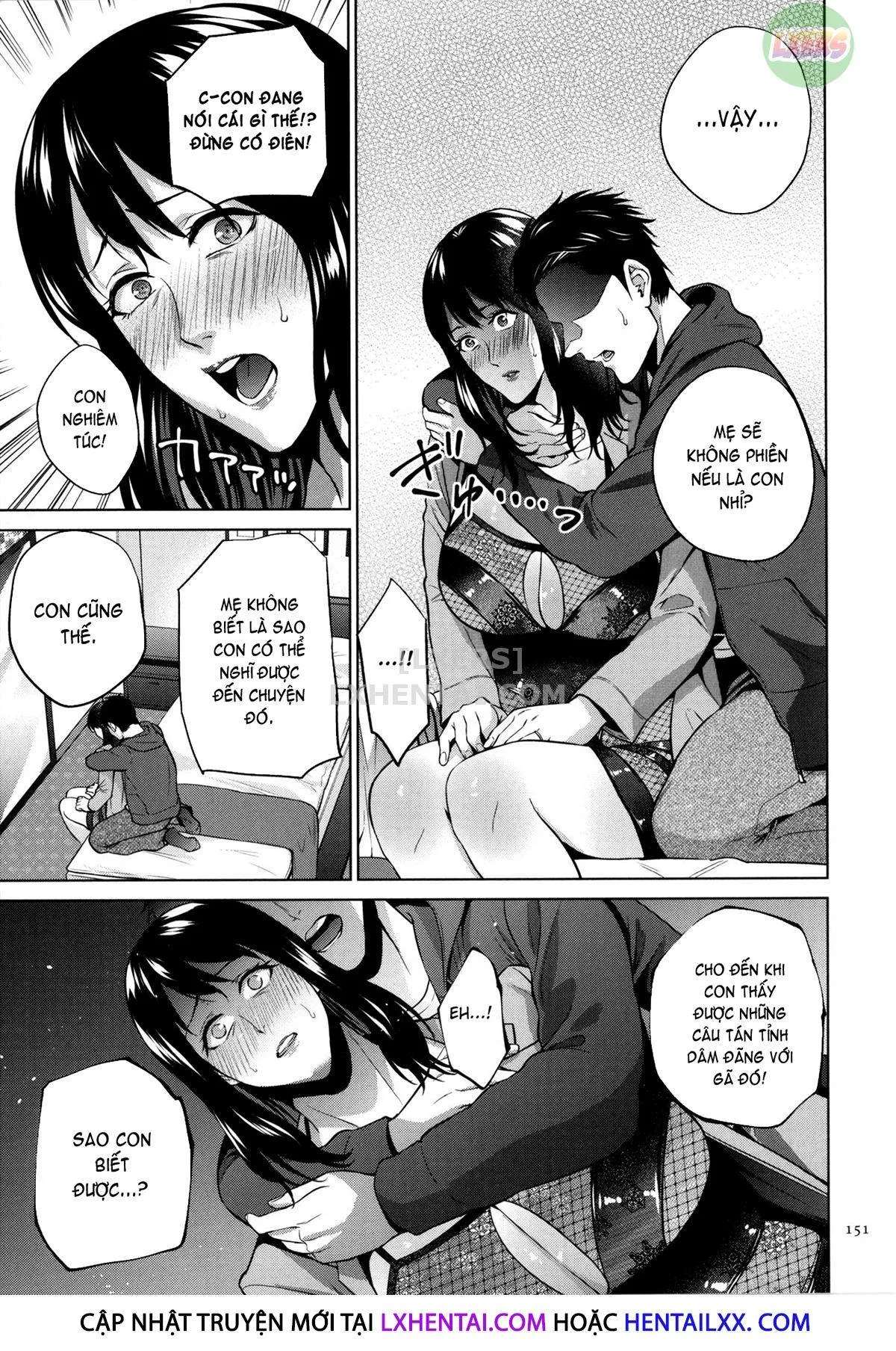 HentaiVN.net - Ảnh 11 - Mitsu Boshi Immoral [蜜母子インモラル + イラストカード] - Chap 5