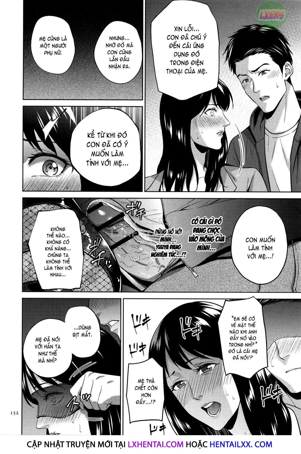 HentaiVN.net - Ảnh 12 - Mitsu Boshi Immoral [蜜母子インモラル + イラストカード] - Chap 5