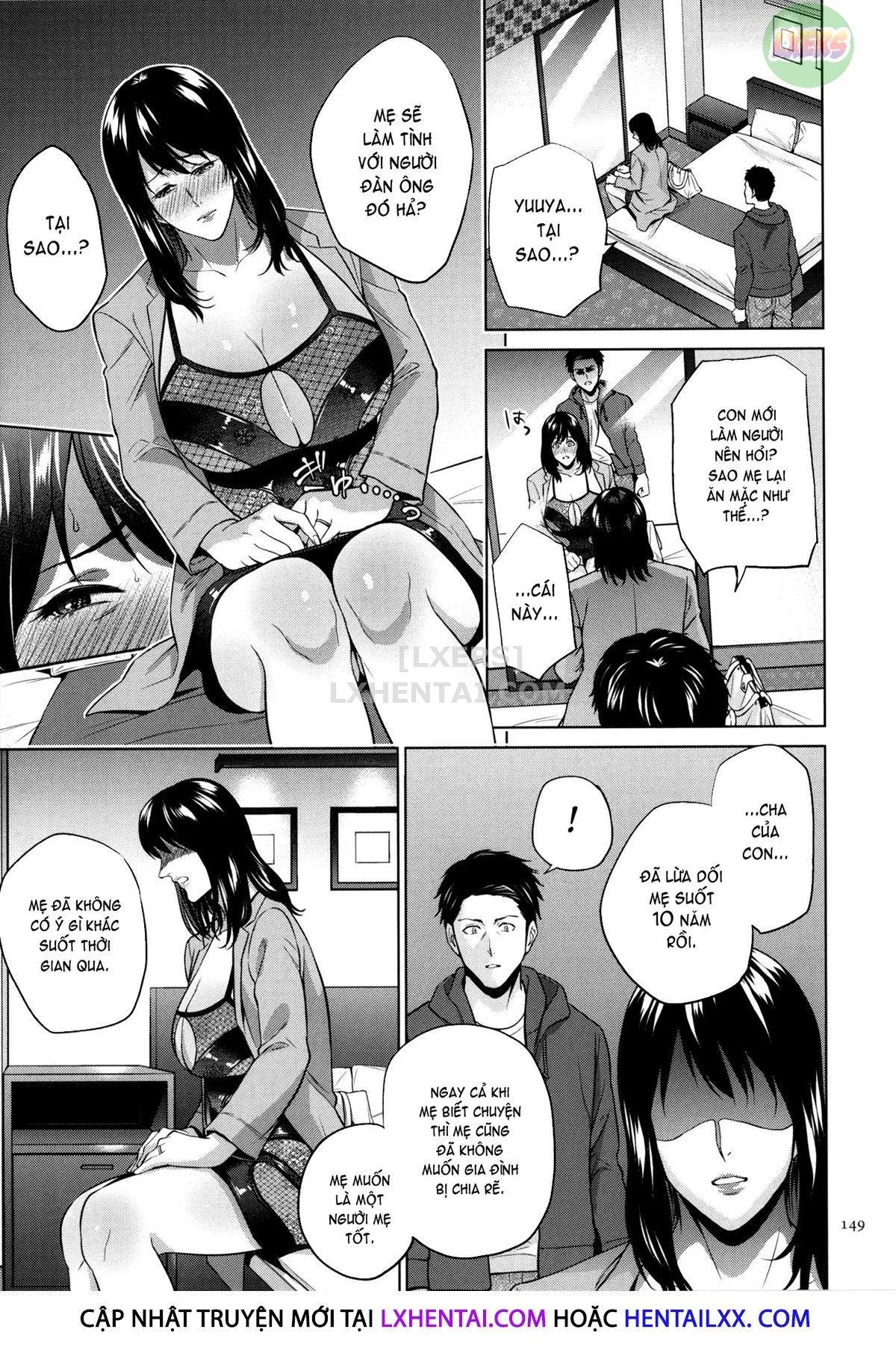 HentaiVN.net - Ảnh 9 - Mitsu Boshi Immoral [蜜母子インモラル + イラストカード] - Chap 5