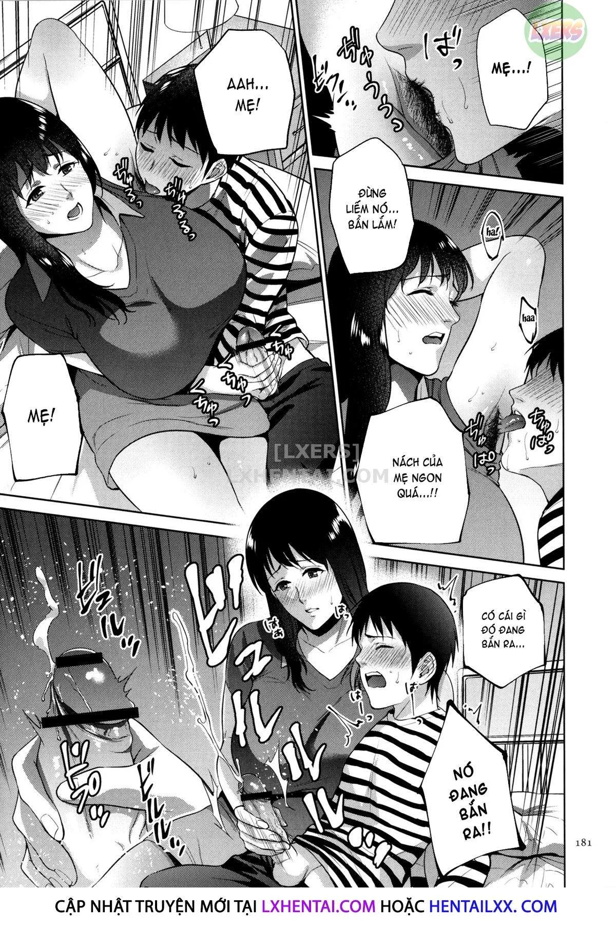 HentaiVN.net - Ảnh 11 - Mitsu Boshi Immoral [蜜母子インモラル + イラストカード] - Chap 6 - [END]