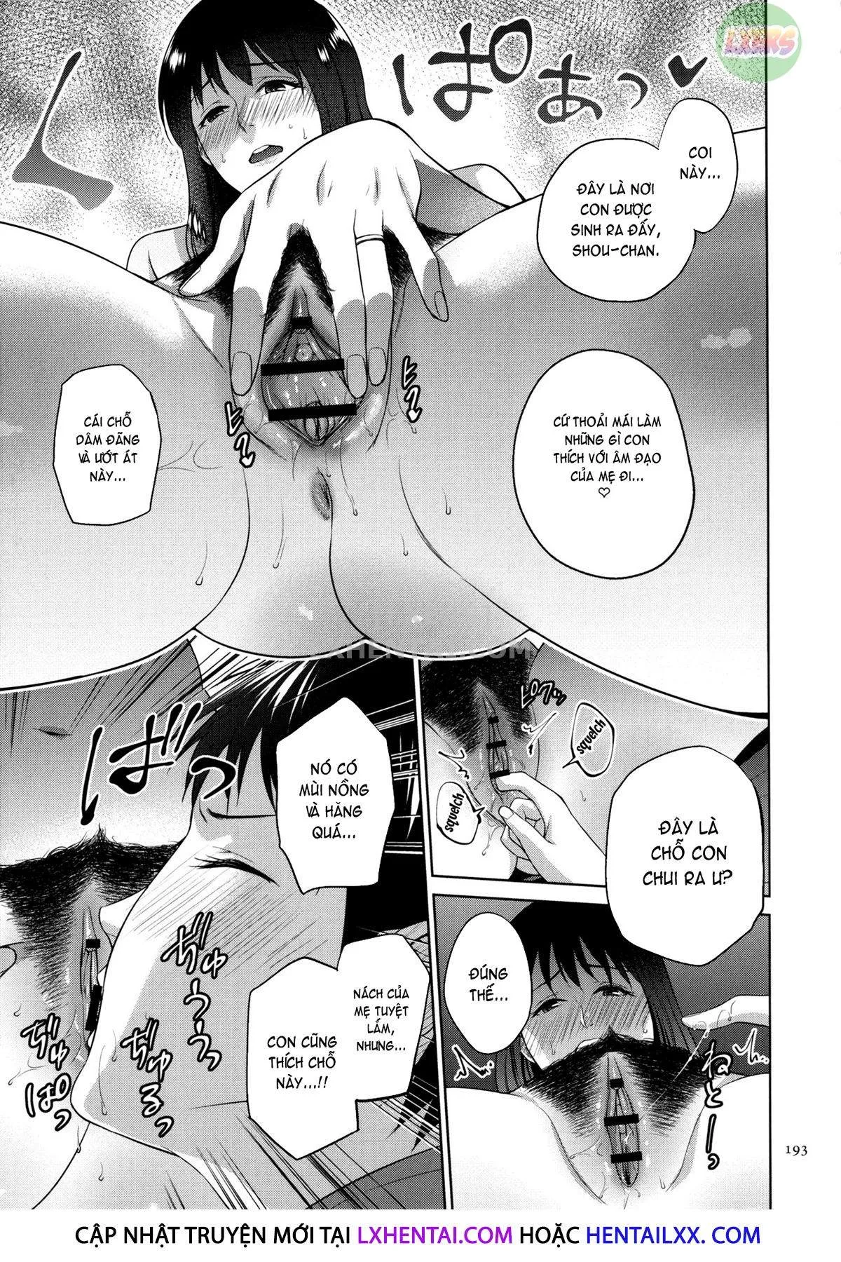 HentaiVN.net - Ảnh 23 - Mitsu Boshi Immoral [蜜母子インモラル + イラストカード] - Chap 6 - [END]