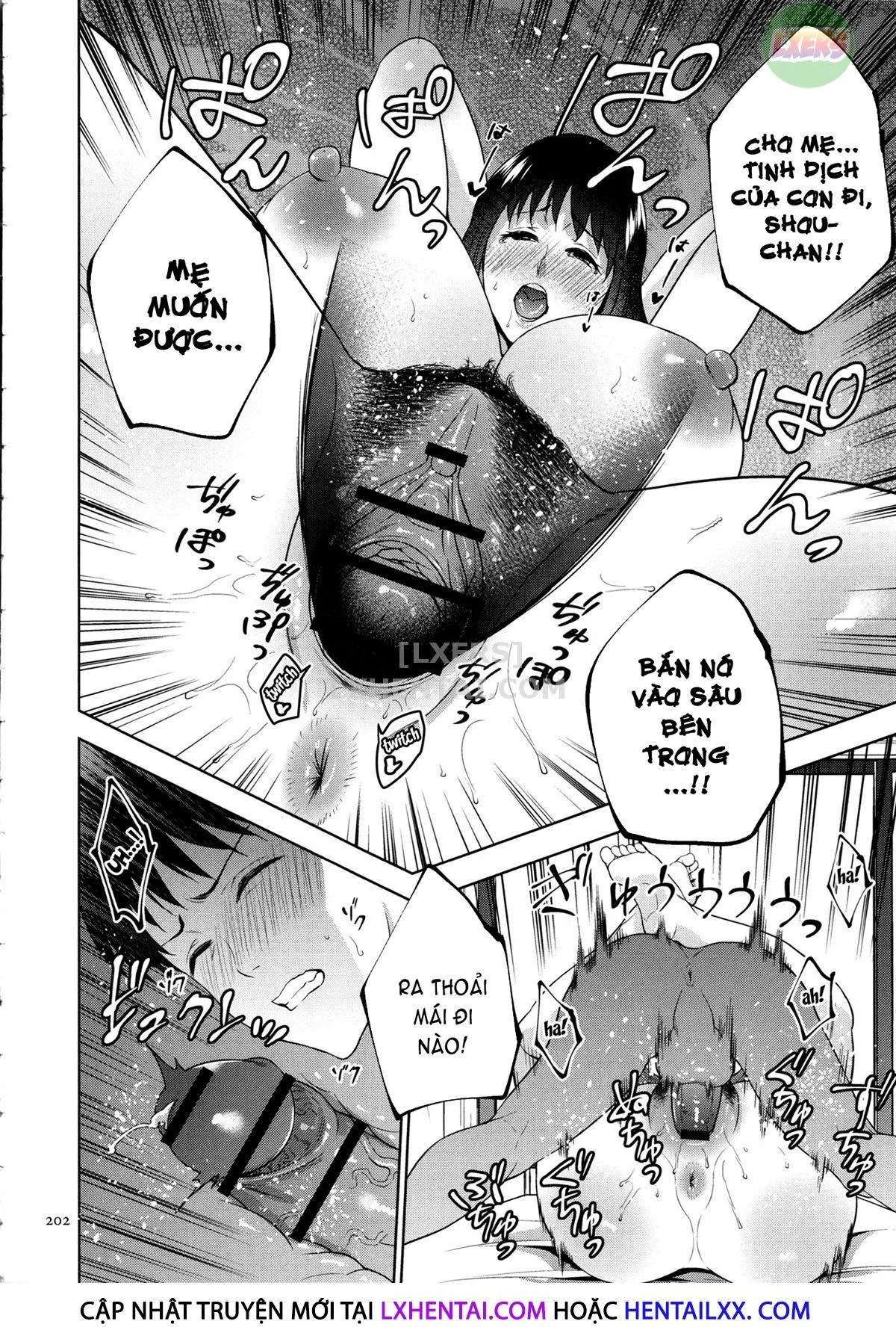 HentaiVN.net - Ảnh 32 - Mitsu Boshi Immoral [蜜母子インモラル + イラストカード] - Chap 6 - [END]