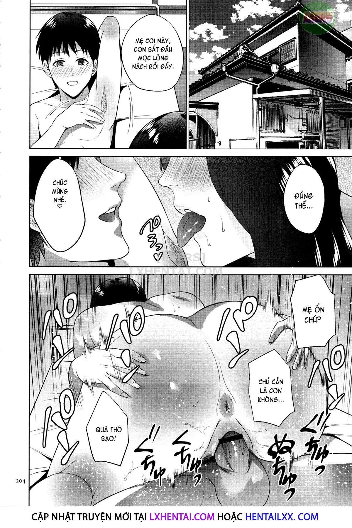 HentaiVN.net - Ảnh 34 - Mitsu Boshi Immoral [蜜母子インモラル + イラストカード] - Chap 6 - [END]