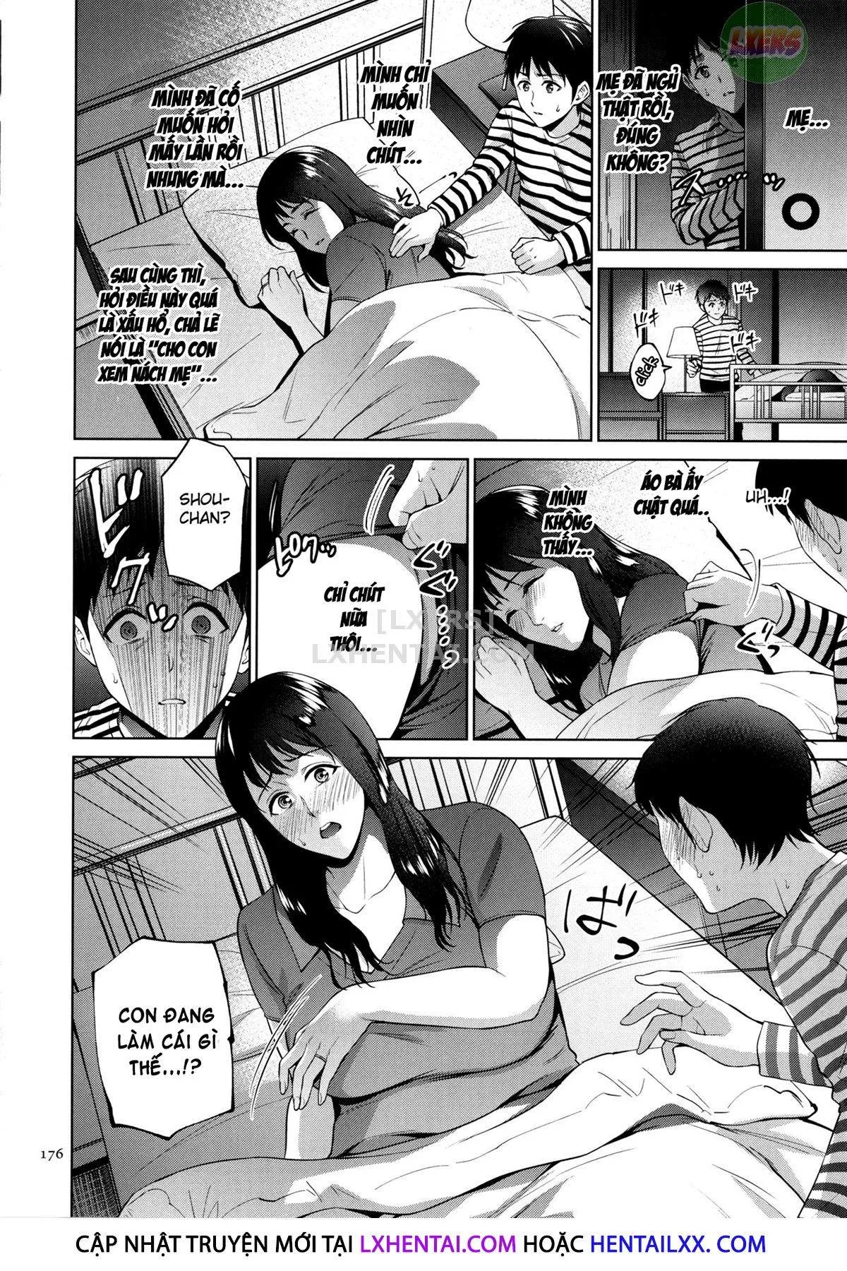 HentaiVN.net - Ảnh 6 - Mitsu Boshi Immoral [蜜母子インモラル + イラストカード] - Chap 6 - [END]