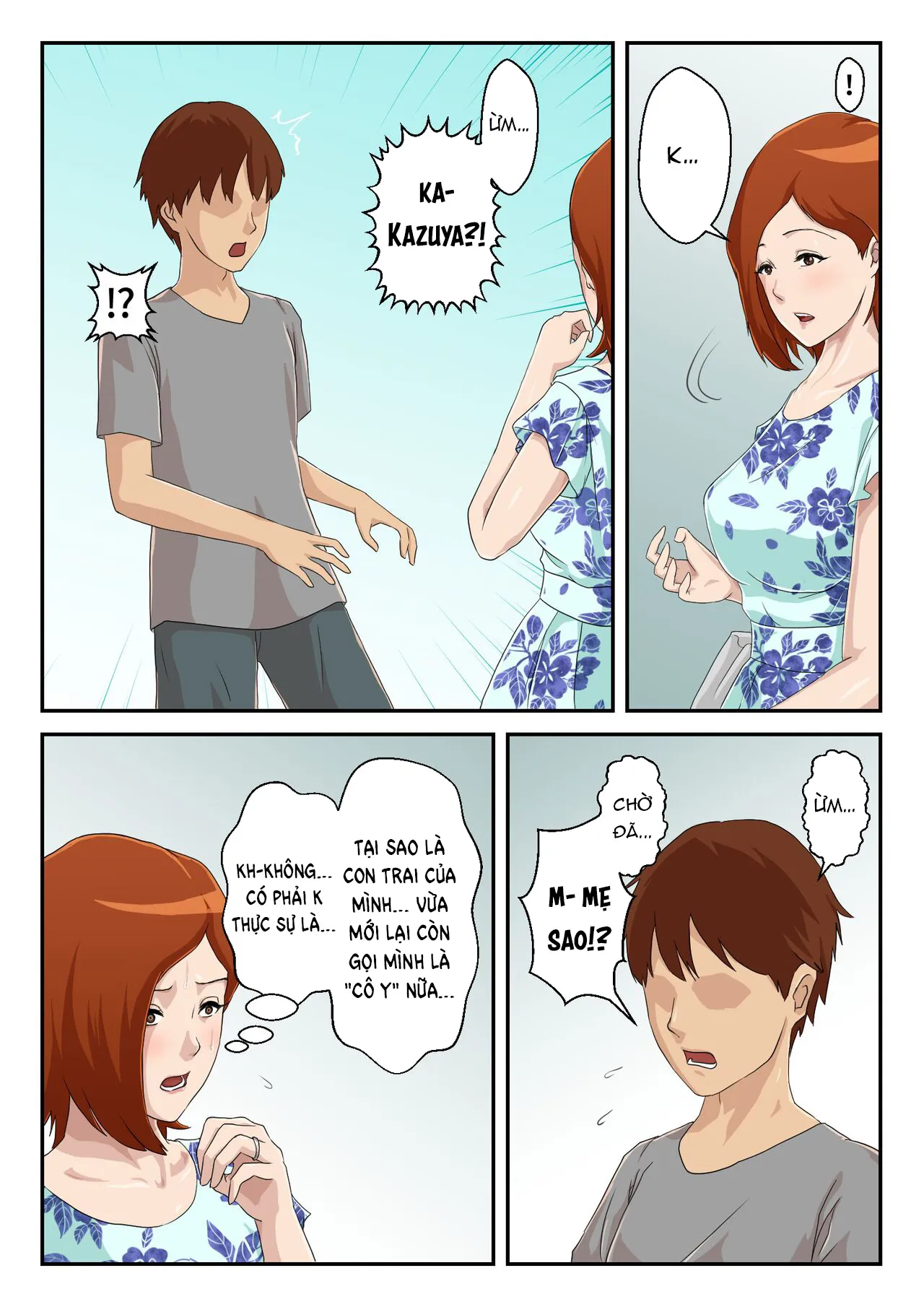 HentaiVN.net - Ảnh 10 - Bắt gặp mẹ sử dụng cùng app hẹn hò!!! [Matching Appli de Deatta Aite wa Kaa-san deshita; I Matched Mom on My Dating App] - Chap 1