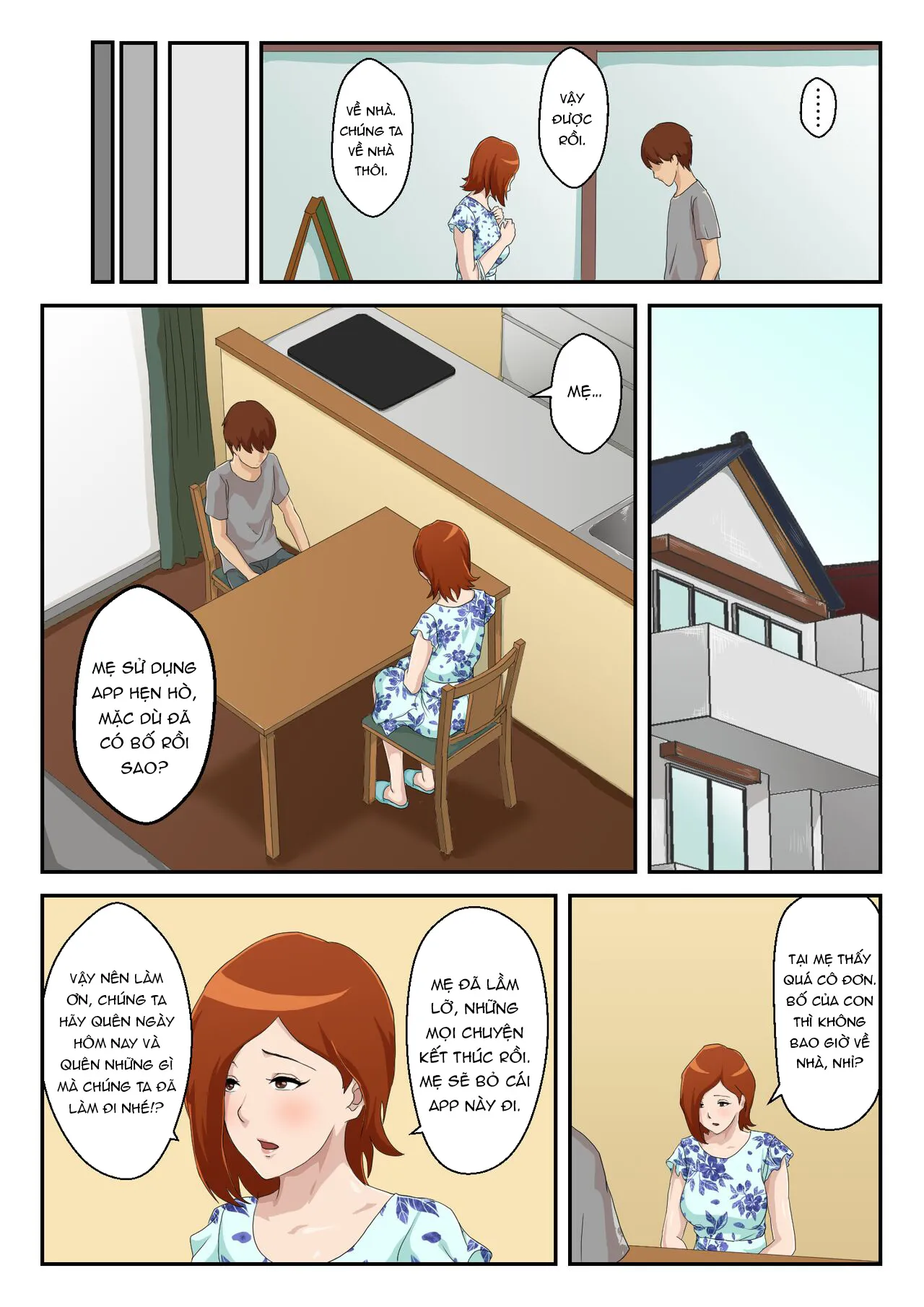 HentaiVN.net - Ảnh 11 - Bắt gặp mẹ sử dụng cùng app hẹn hò!!! [Matching Appli de Deatta Aite wa Kaa-san deshita; I Matched Mom on My Dating App] - Chap 1