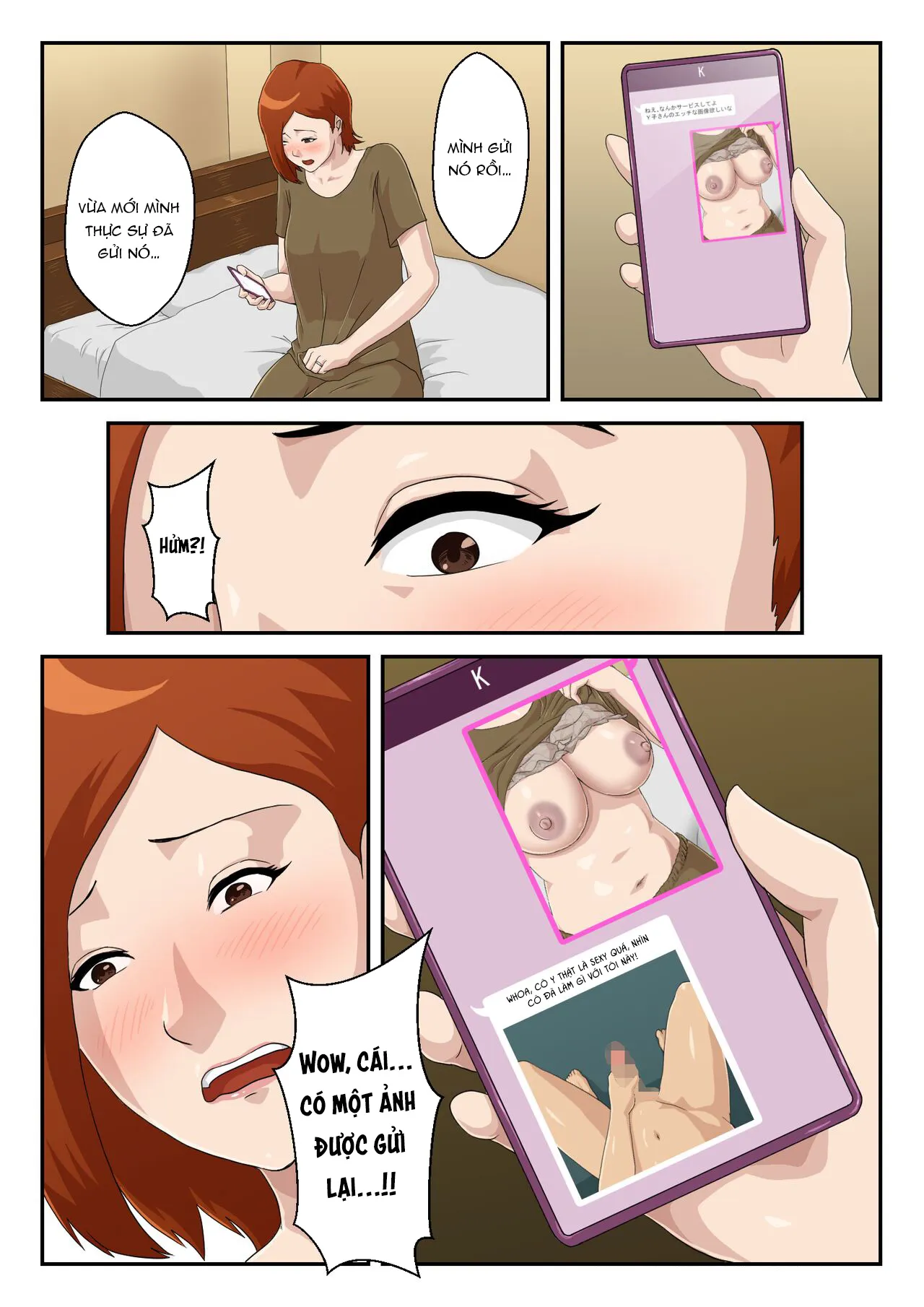 HentaiVN.net - Ảnh 7 - Bắt gặp mẹ sử dụng cùng app hẹn hò!!! [Matching Appli de Deatta Aite wa Kaa-san deshita; I Matched Mom on My Dating App] - Chap 1