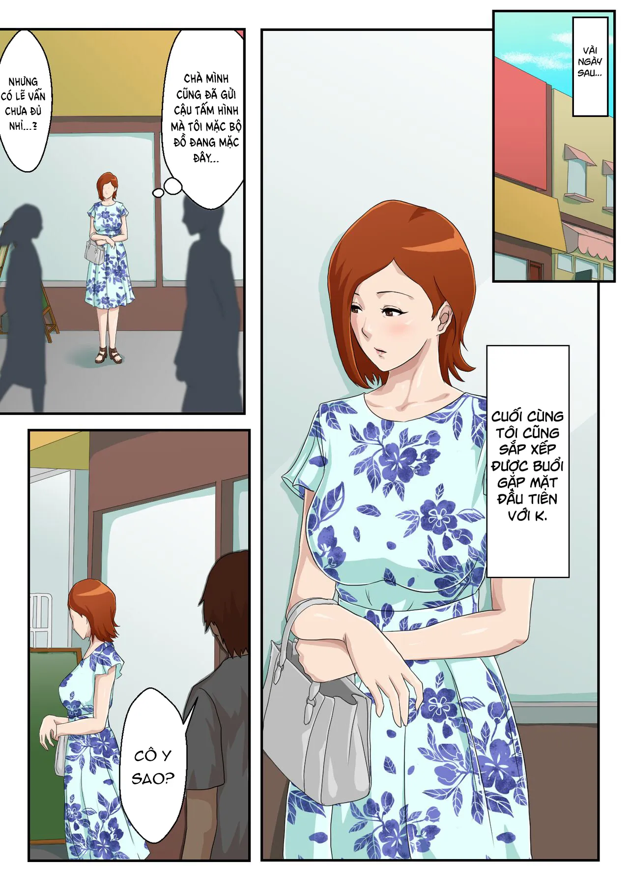 HentaiVN.net - Ảnh 9 - Bắt gặp mẹ sử dụng cùng app hẹn hò!!! [Matching Appli de Deatta Aite wa Kaa-san deshita; I Matched Mom on My Dating App] - Chap 1