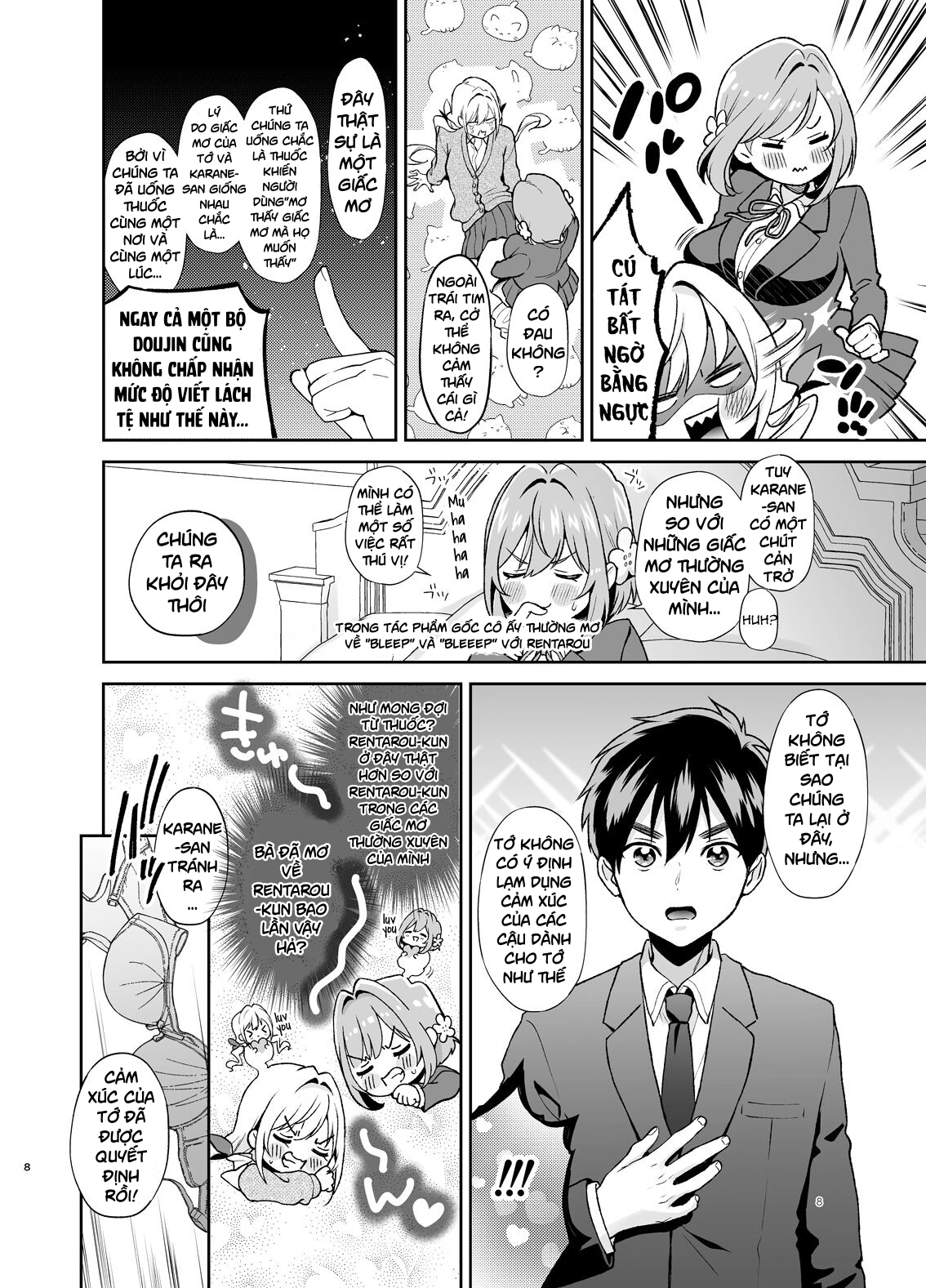 HentaiVN.net - Ảnh 7 - Hakari to Karane to IchaLove H suru HON - Oneshot