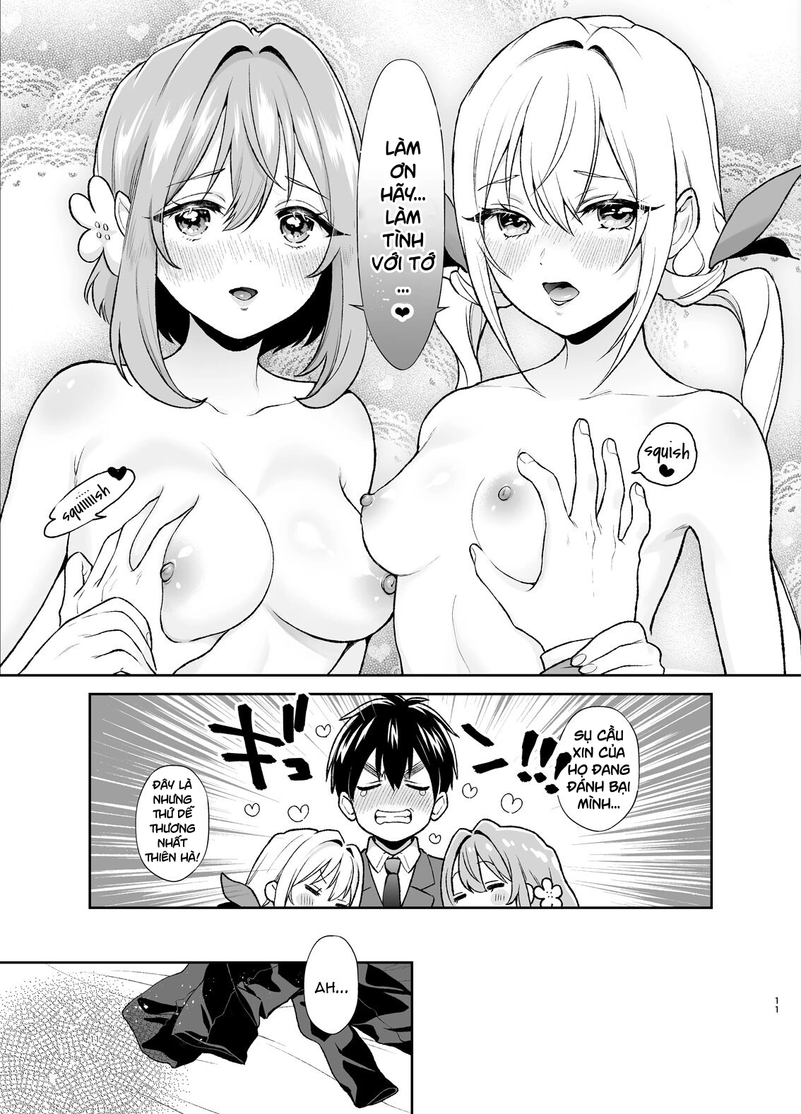 HentaiVN.net - Ảnh 10 - Hakari to Karane to IchaLove H suru HON - Oneshot