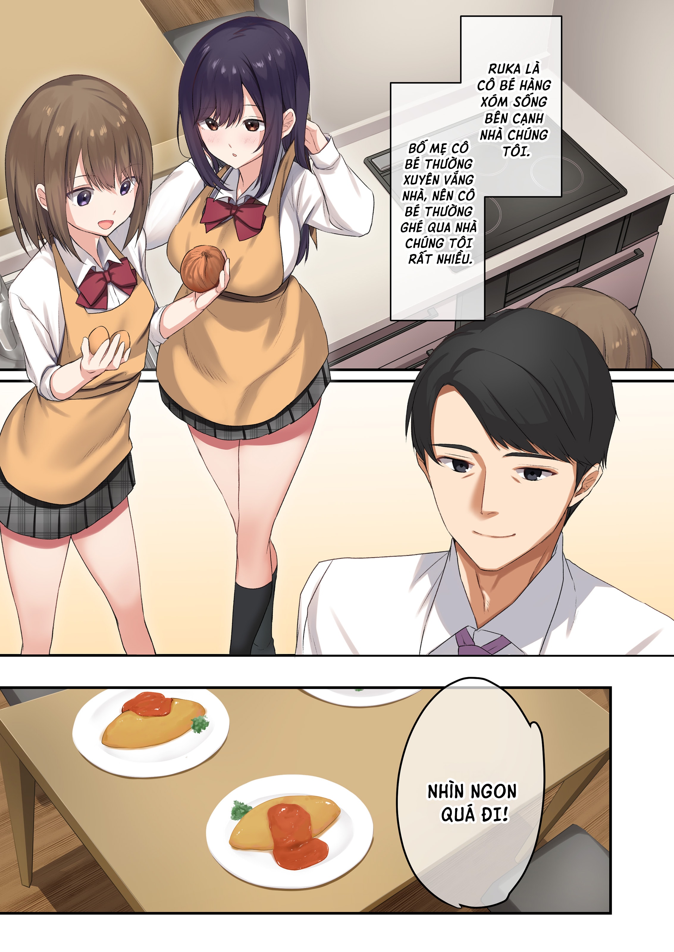 HentaiVN.net - Ảnh 5 - Trong khi con gái tôi vắng nhà, tôi đã phết kem bạn thân nhất của con bé - Oneshot