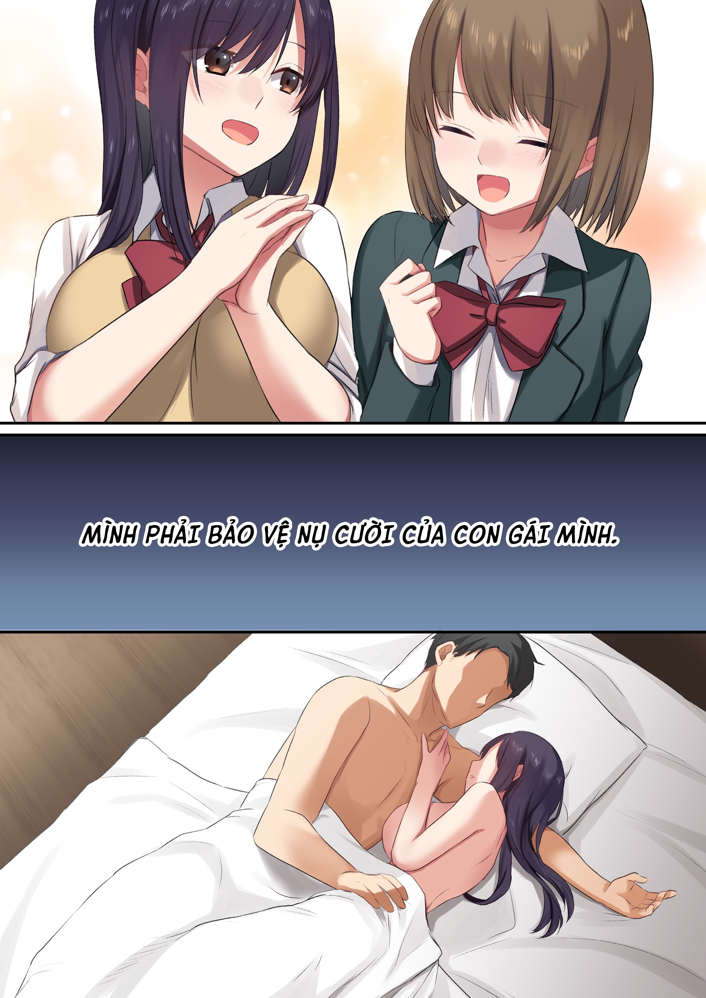 HentaiVN.net - Ảnh 61 - Trong khi con gái tôi vắng nhà, tôi đã phết kem bạn thân nhất của con bé - Oneshot