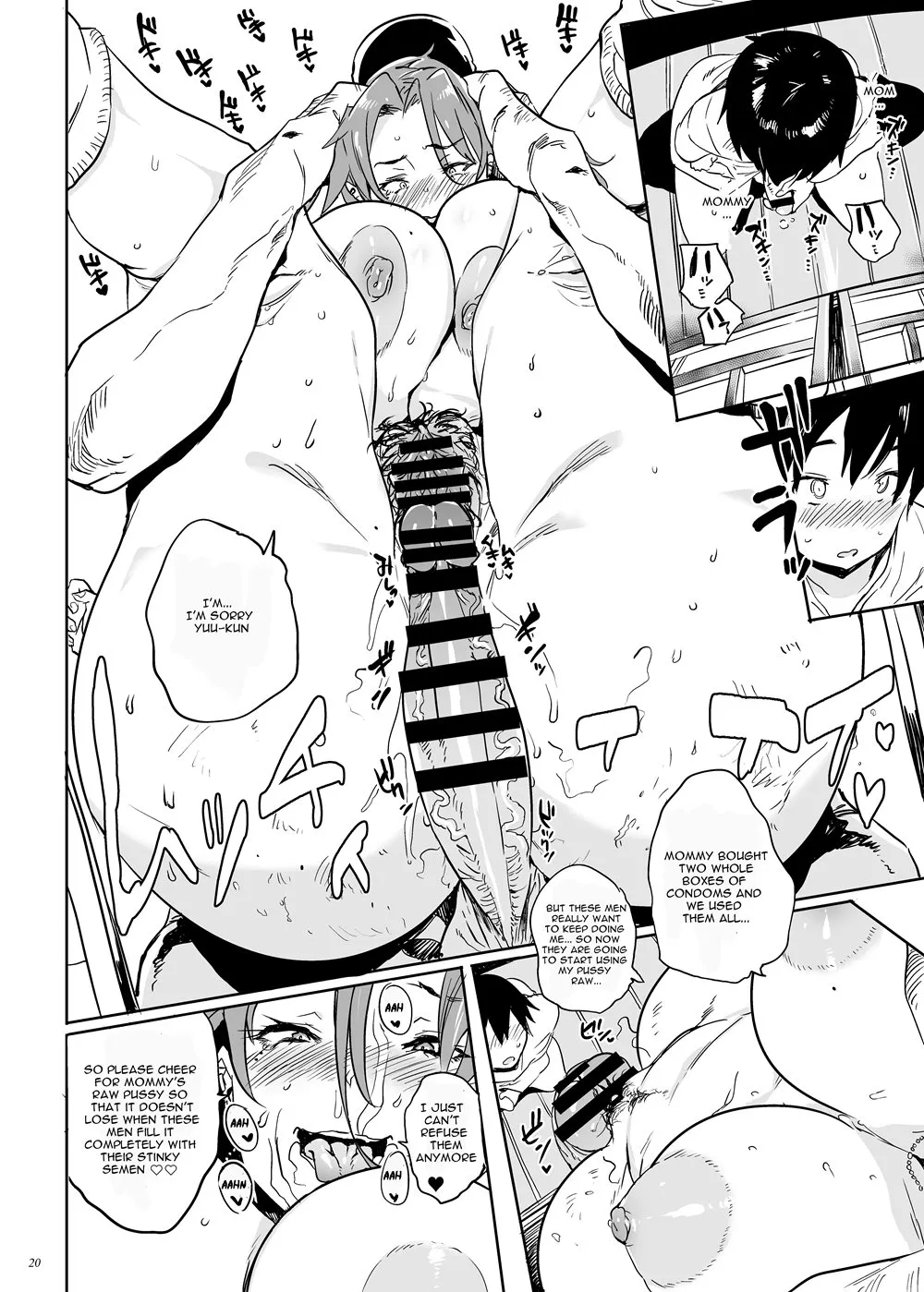HentaiVN.net - Ảnh 19 - I CAN JERK OFF TO MY MOM [REWRITE] [Uchi No Okaa-San Wa Shikoreru] - Oneshot