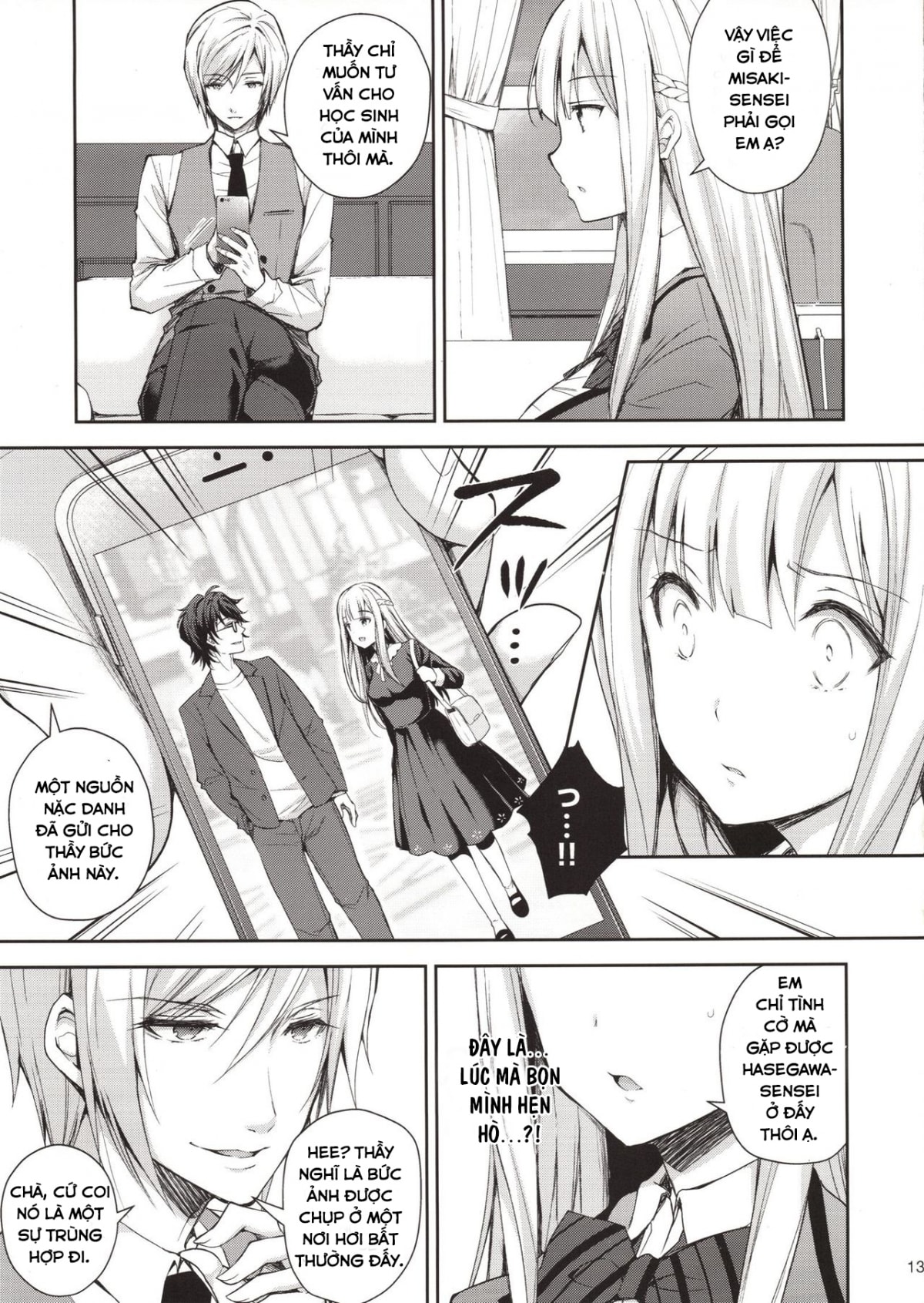 HentaiVN.net - Ảnh 10 - Indeki no Reijou [Dirty Girl; Little Miss Debaucherous] - Chap 1 ~ Hoka no Kyoushi (Otoko) ni Shojo o Ubawarete...