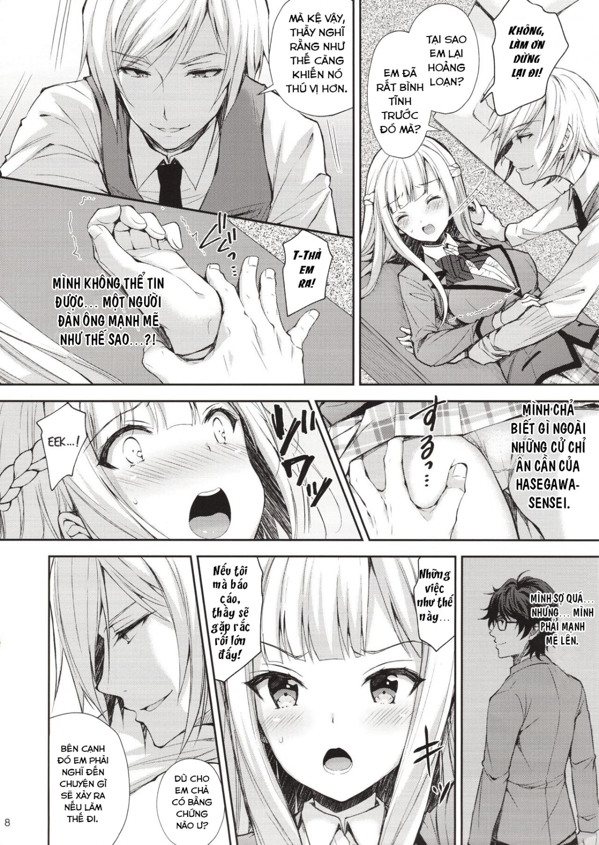 HentaiVN.net - Ảnh 13 - Indeki no Reijou [Dirty Girl; Little Miss Debaucherous] - Chap 1 ~ Hoka no Kyoushi (Otoko) ni Shojo o Ubawarete...