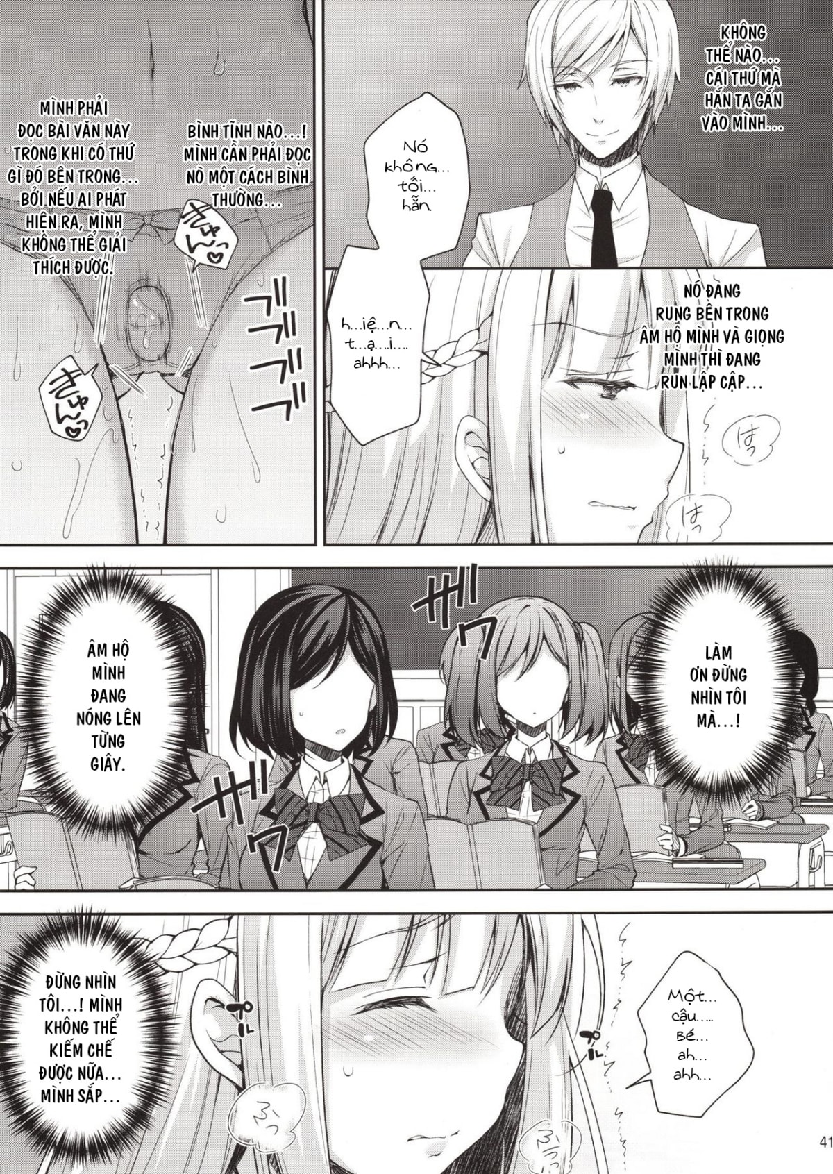 HentaiVN.net - Ảnh 30 - Indeki no Reijou [Dirty Girl; Little Miss Debaucherous] - Chap 1 ~ Hoka no Kyoushi (Otoko) ni Shojo o Ubawarete...