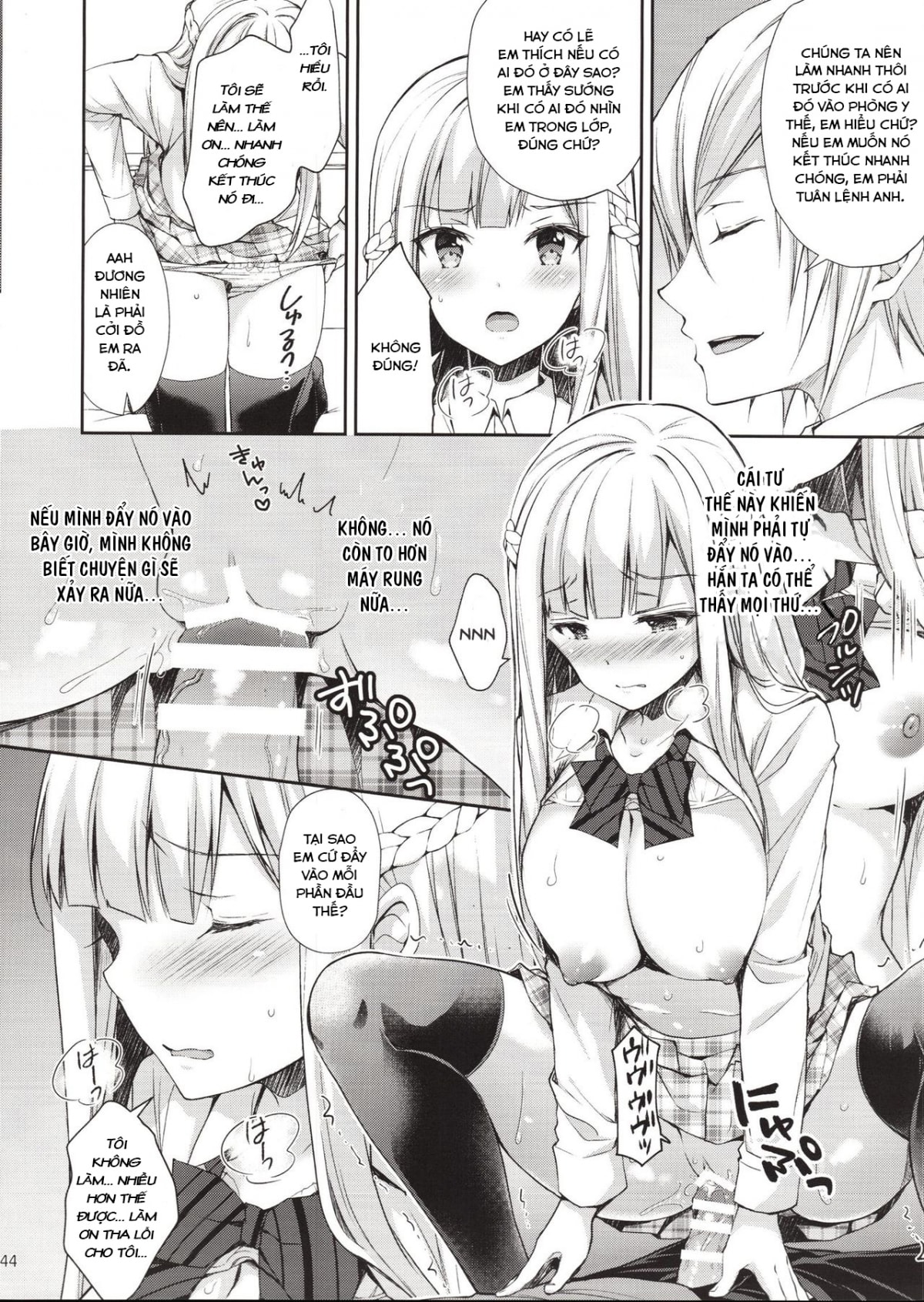 HentaiVN.net - Ảnh 33 - Indeki no Reijou [Dirty Girl; Little Miss Debaucherous] - Chap 1 ~ Hoka no Kyoushi (Otoko) ni Shojo o Ubawarete...