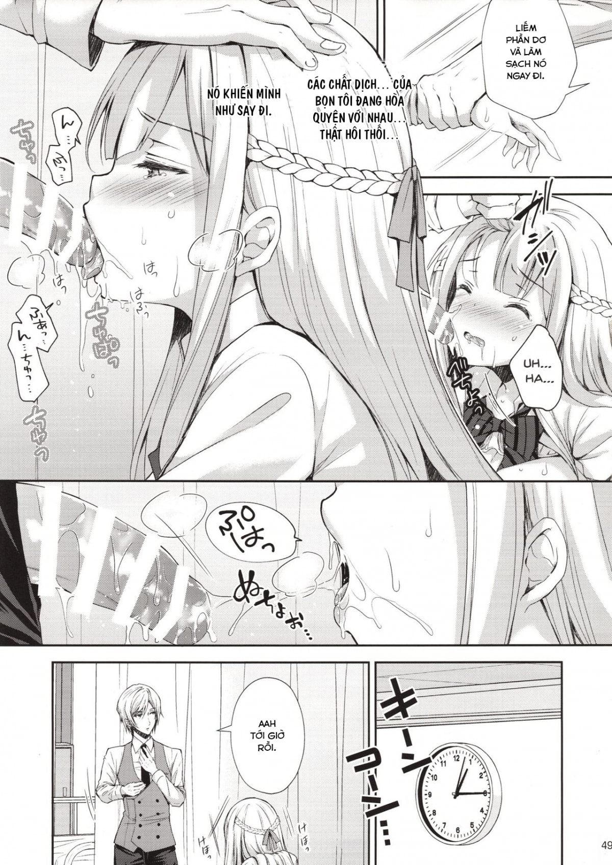 HentaiVN.net - Ảnh 37 - Indeki no Reijou [Dirty Girl; Little Miss Debaucherous] - Chap 1 ~ Hoka no Kyoushi (Otoko) ni Shojo o Ubawarete...