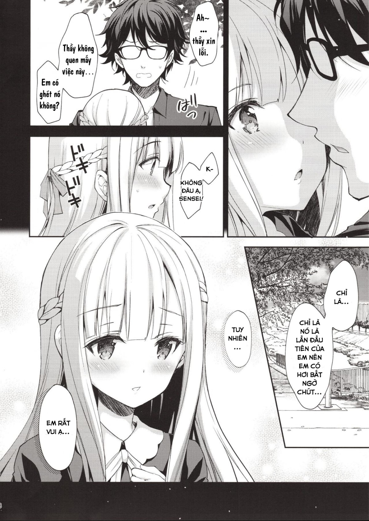 HentaiVN.net - Ảnh 6 - Indeki no Reijou [Dirty Girl; Little Miss Debaucherous] - Chap 1 ~ Hoka no Kyoushi (Otoko) ni Shojo o Ubawarete...