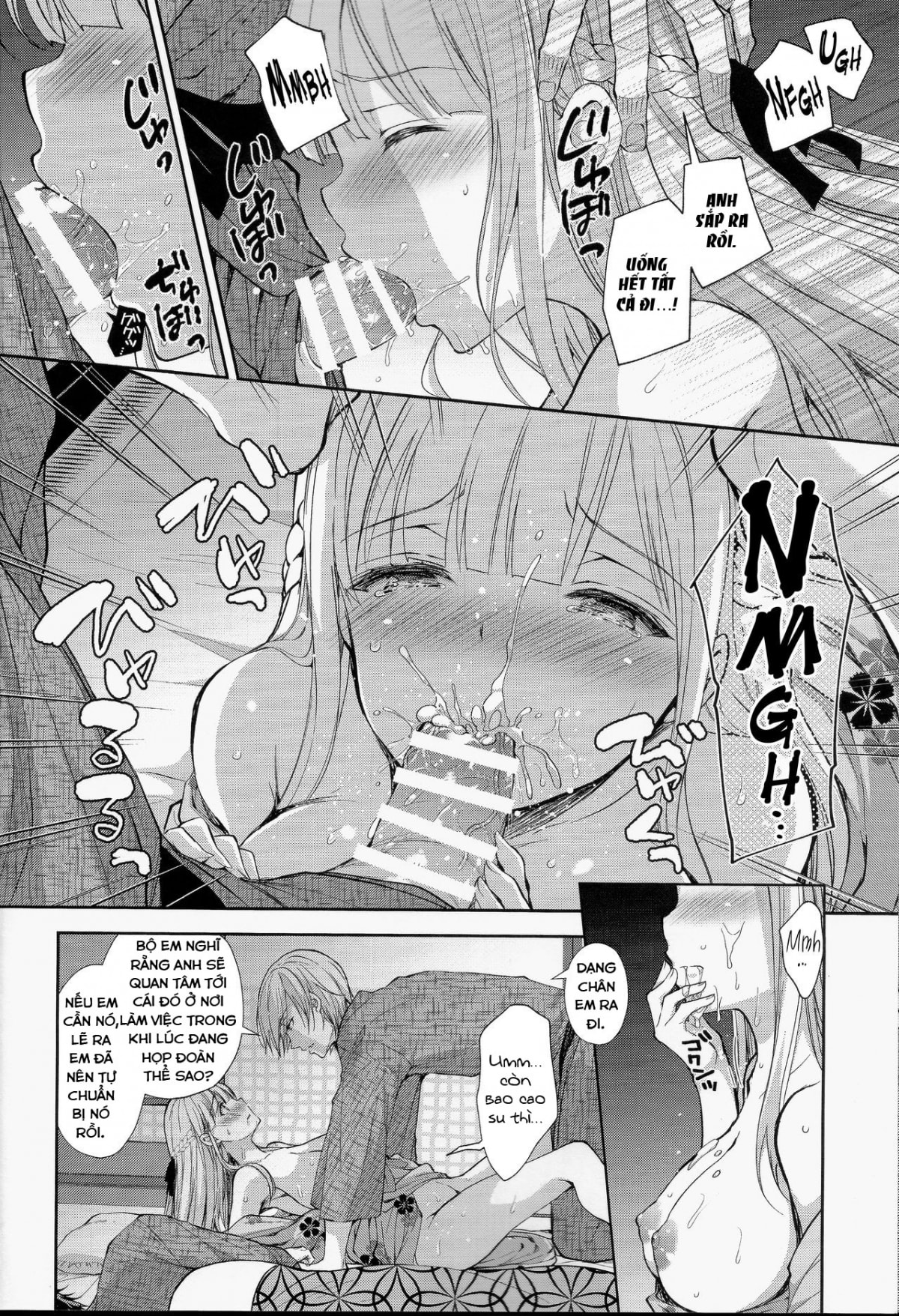 HentaiVN.net - Ảnh 21 - Indeki no Reijou [Dirty Girl; Little Miss Debaucherous] - Chap 4 ~ Kare no Tonari de Nureru Insei ~