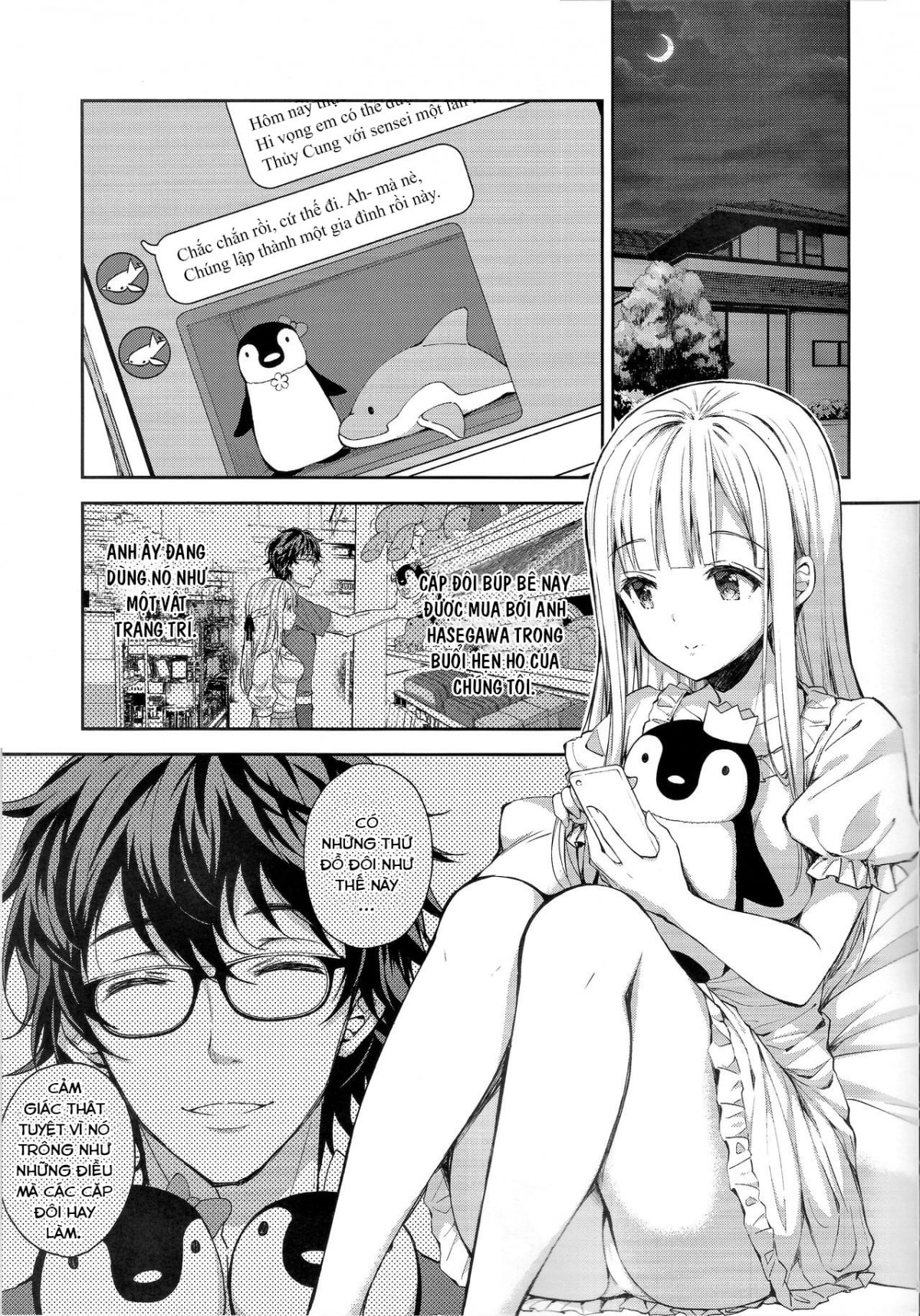 HentaiVN.net - Ảnh 3 - Indeki no Reijou [Dirty Girl; Little Miss Debaucherous] - Chap 4 ~ Kare no Tonari de Nureru Insei ~