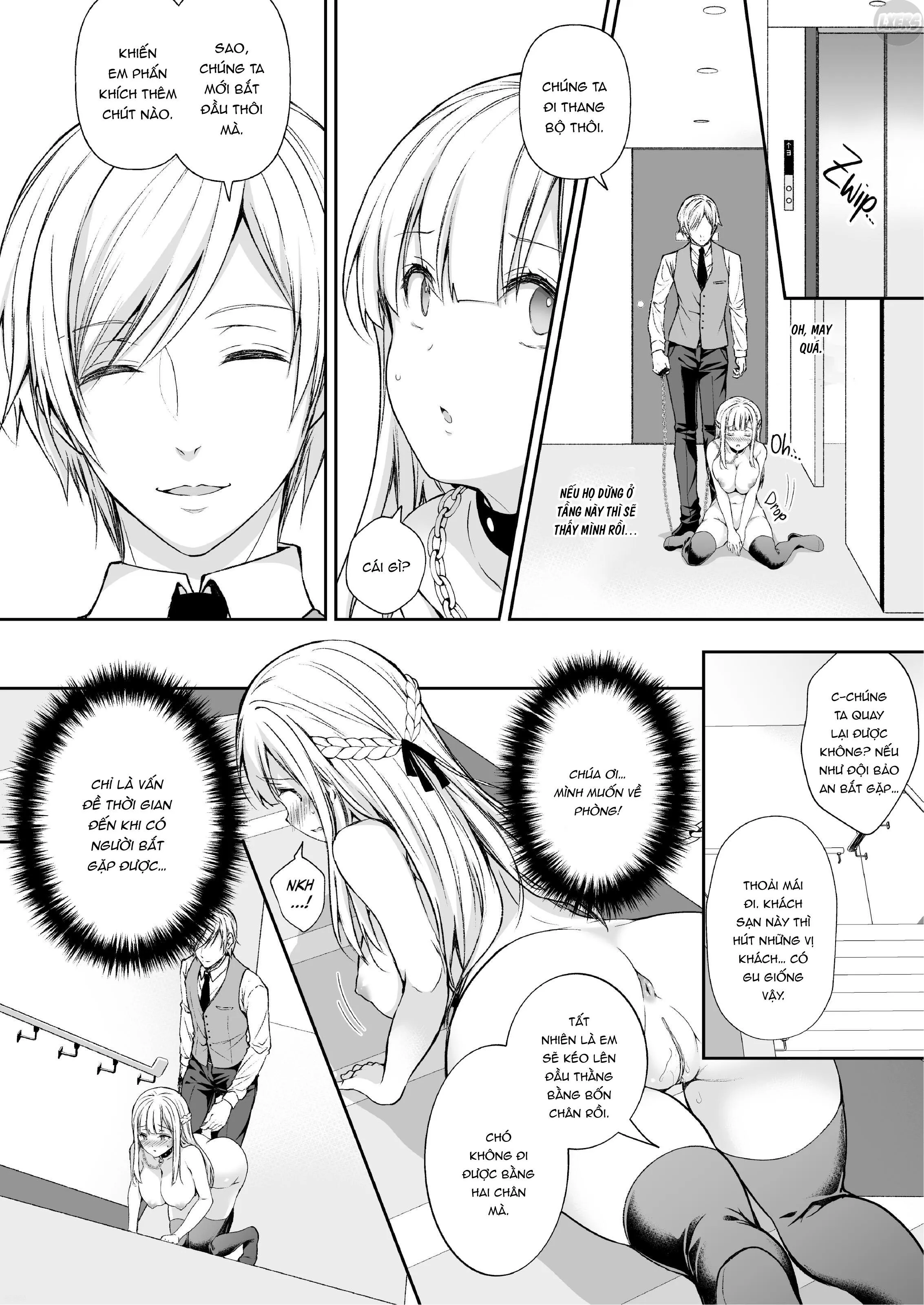 HentaiVN.net - Ảnh 20 - Indeki no Reijou [Dirty Girl; Little Miss Debaucherous] - Chap 6 ~Nikuyoku ni fukeru kemono~