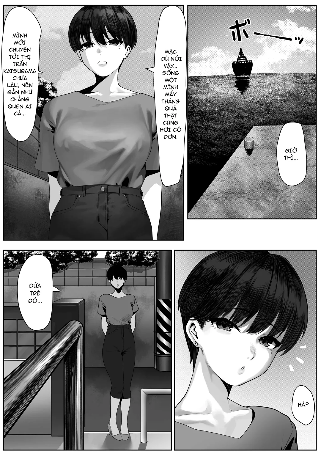 HentaiVN.net - Ảnh 3 - Chuyện vụng trộm của các bà nội trợ làng chài - Oneshot
