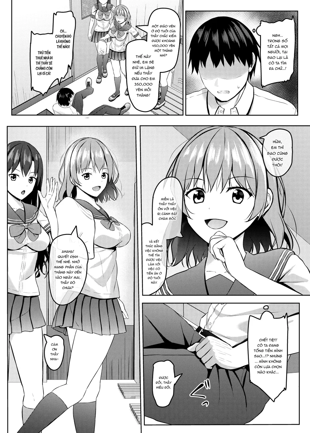 HentaiVN.net - Ảnh 11 - Thôi miên đám học sinh trường nữ - Ch. 1