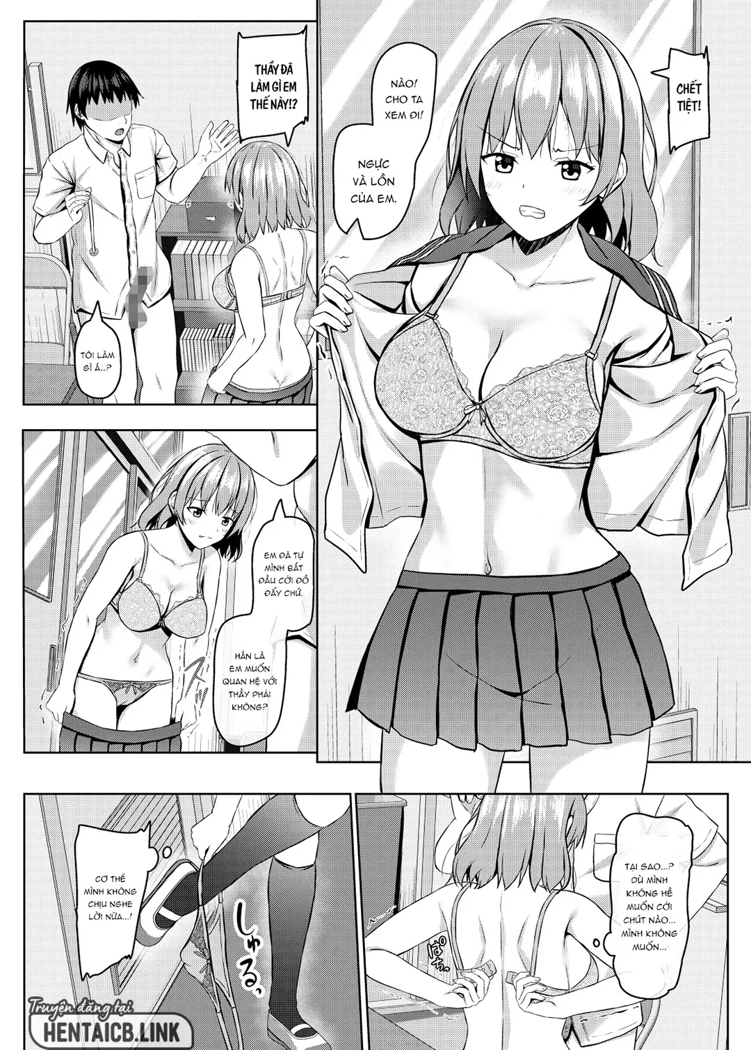 HentaiVN.net - Ảnh 3 - Thôi miên đám học sinh trường nữ - Ch. 1