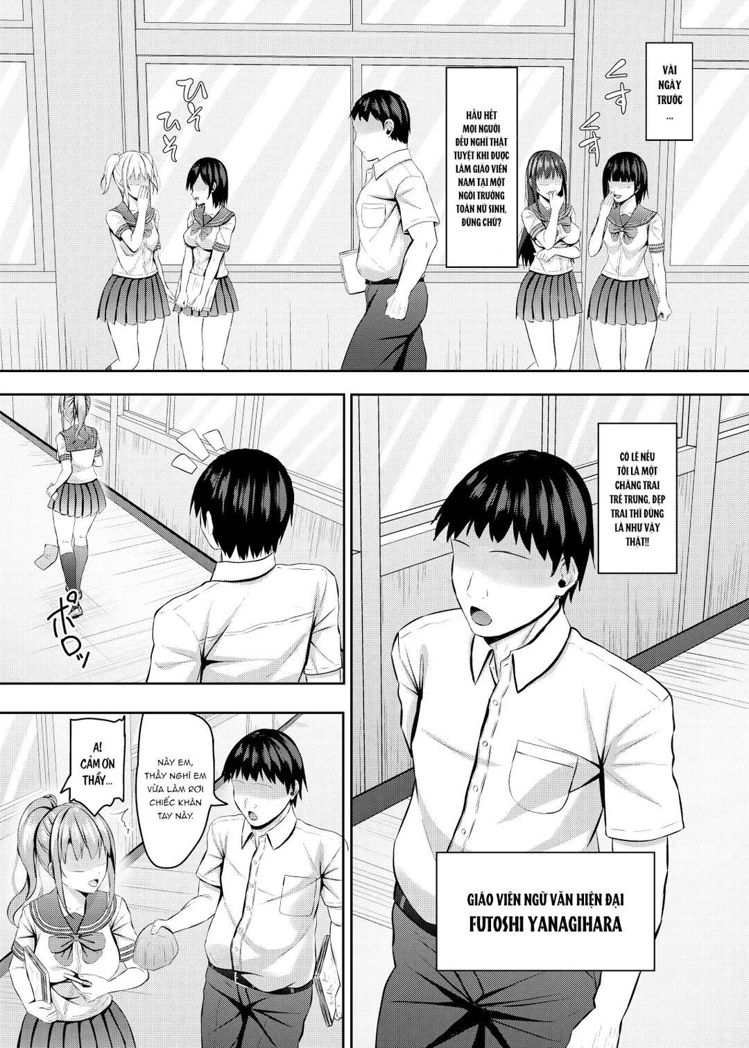 HentaiVN.net - Ảnh 4 - Thôi miên đám học sinh trường nữ - Ch. 1