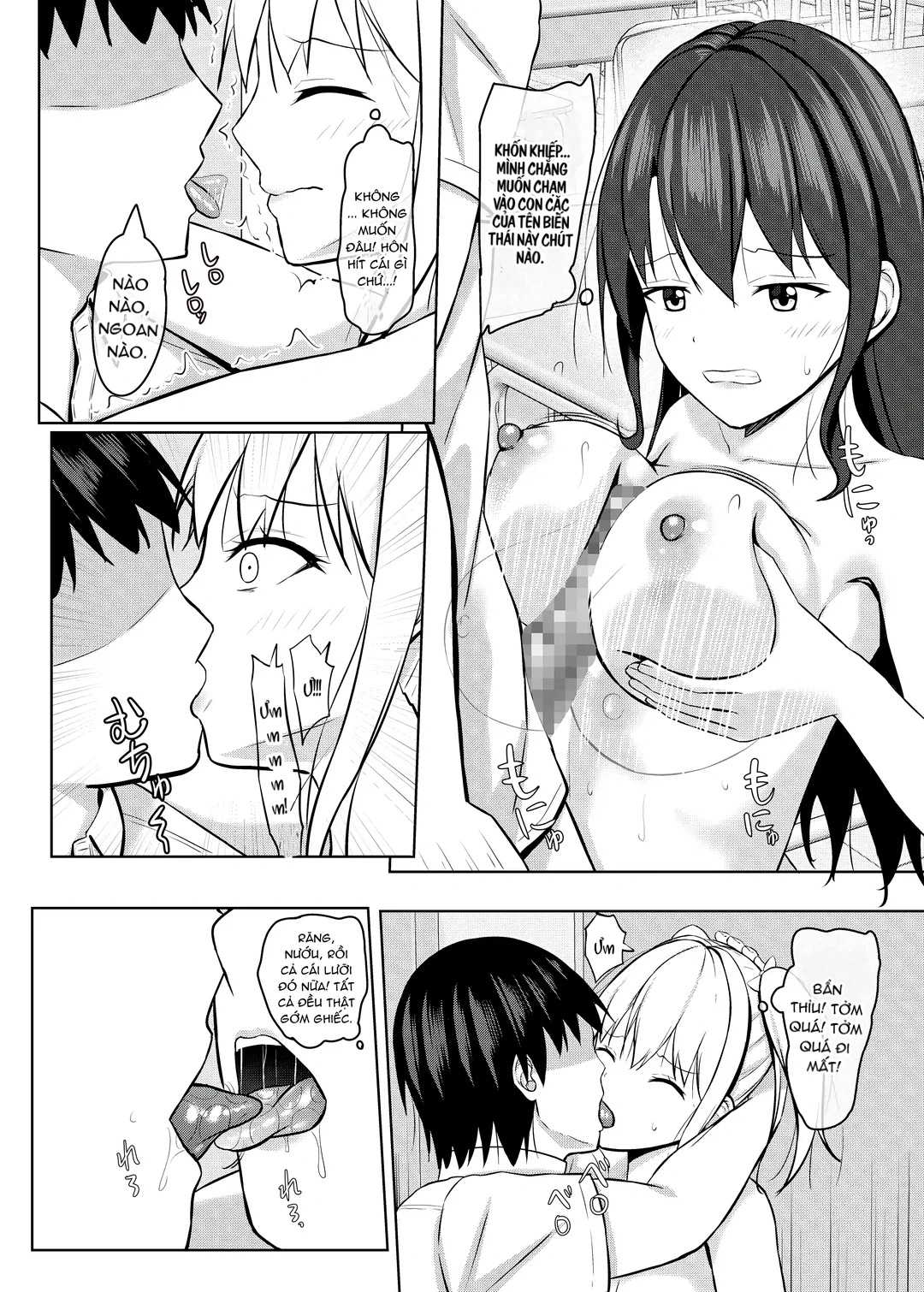 HentaiVN.net - Ảnh 17 - Thôi miên đám học sinh trường nữ - Ch. 2