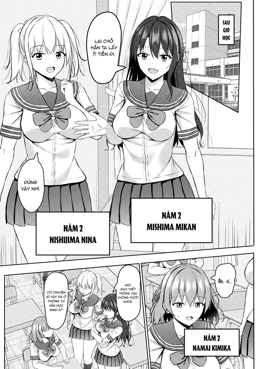 HentaiVN.net - Ảnh 4 - Thôi miên đám học sinh trường nữ - Ch. 2