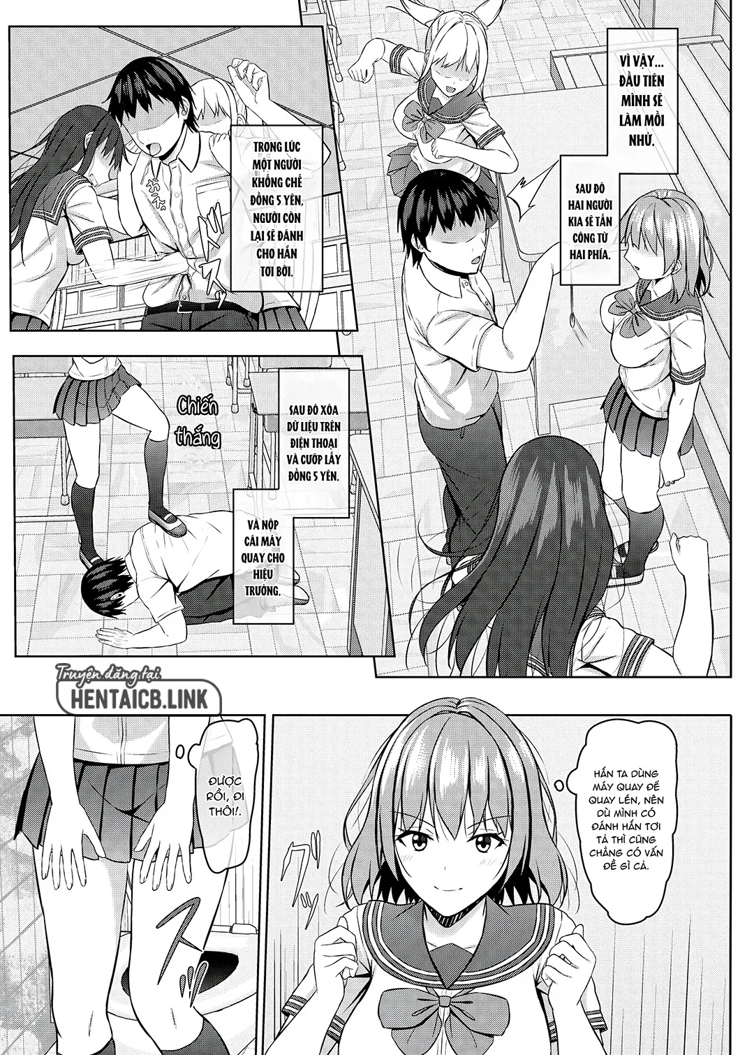 HentaiVN.net - Ảnh 6 - Thôi miên đám học sinh trường nữ - Ch. 2