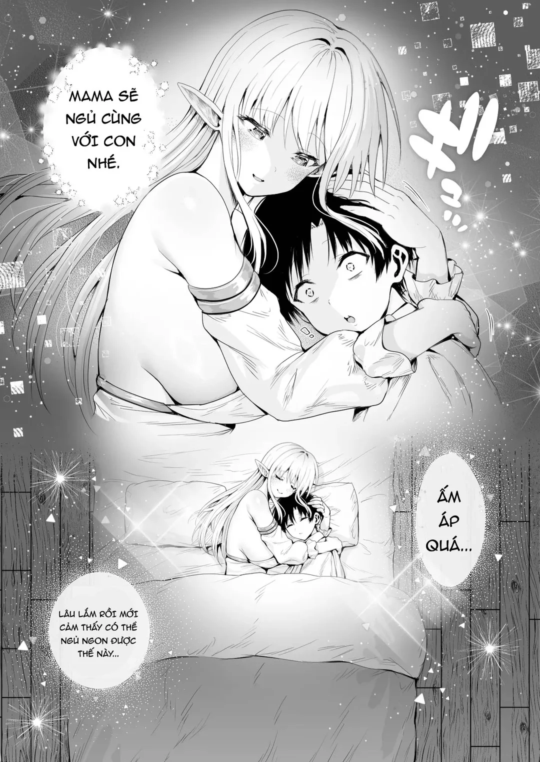 HentaiVN.net - Ảnh 16 - Bị triệu hồi đến dị giới để rồi gặp một bà mẹ Elf - Oneshot