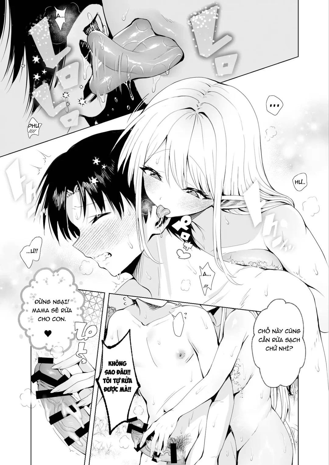 HentaiVN.net - Ảnh 40 - Bị triệu hồi đến dị giới để rồi gặp một bà mẹ Elf - Oneshot