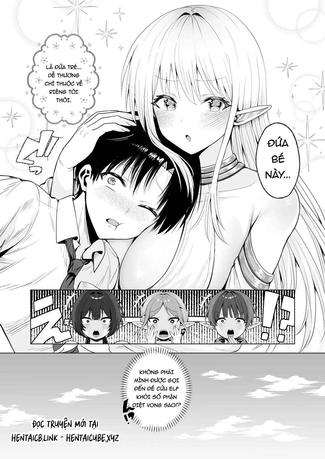 HentaiVN.net - Ảnh 51 - Bị triệu hồi đến dị giới để rồi gặp một bà mẹ Elf - Oneshot