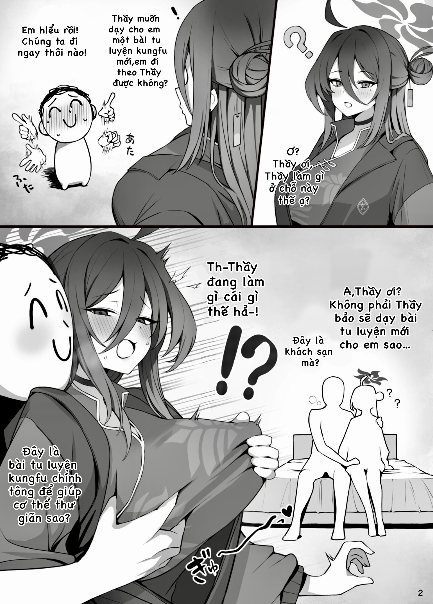 HentaiVN.net - Ảnh 3 - MIJISSO [Blue Archive] - Chap 1:Reijo Kayama