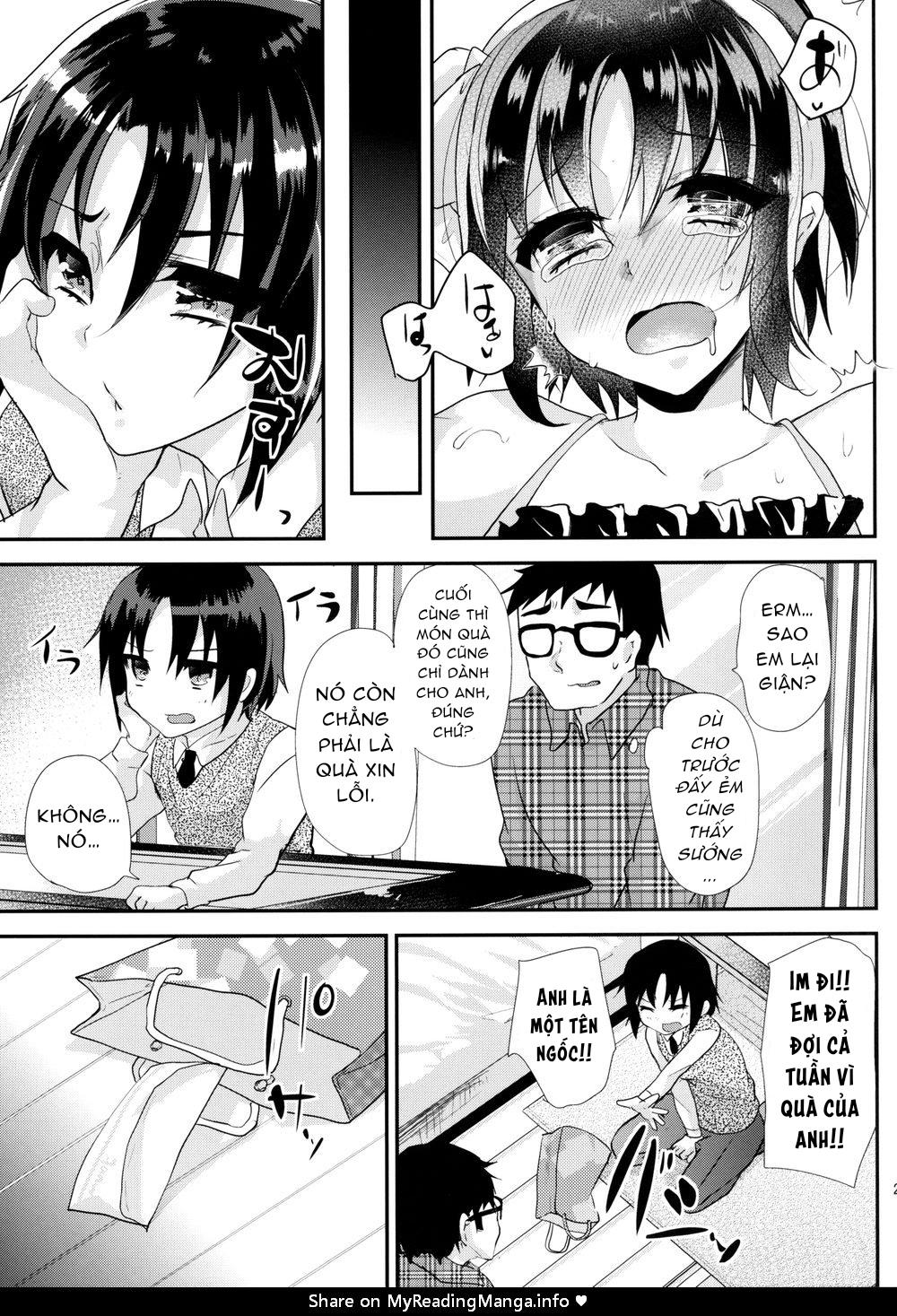 HentaiVN.net - Ảnh 22 - Tsundere Seito Ni Josou Ona Onegaishite Hamete Ikasemakutte Kanojo Ni Shita Ken Ww - one shot